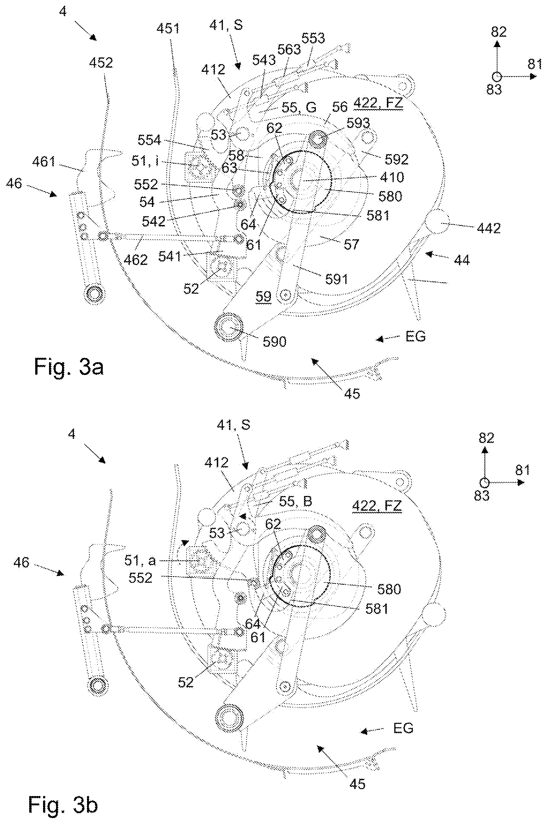 Patent US12096722 Figure 4 – Conveying and collecting device with a drivable conveying and collecting unit and agricultural crop press with the conveying and collecting device