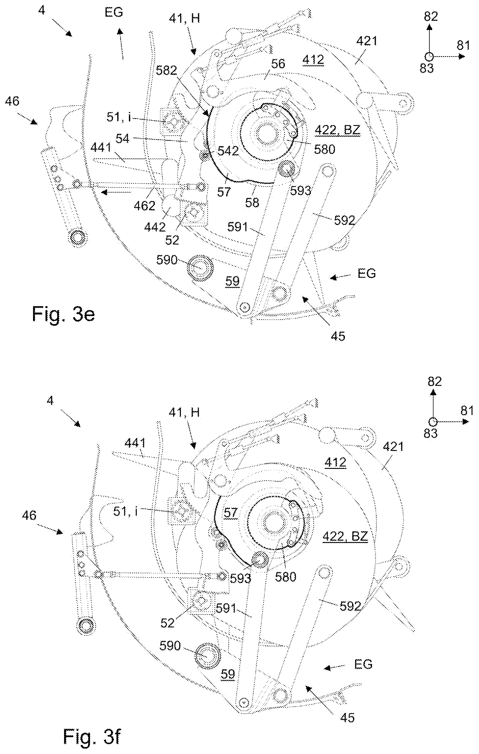 Patent US12096722 Figure 6 – Conveying and collecting device with a drivable conveying and collecting unit and agricultural crop press with the conveying and collecting device
