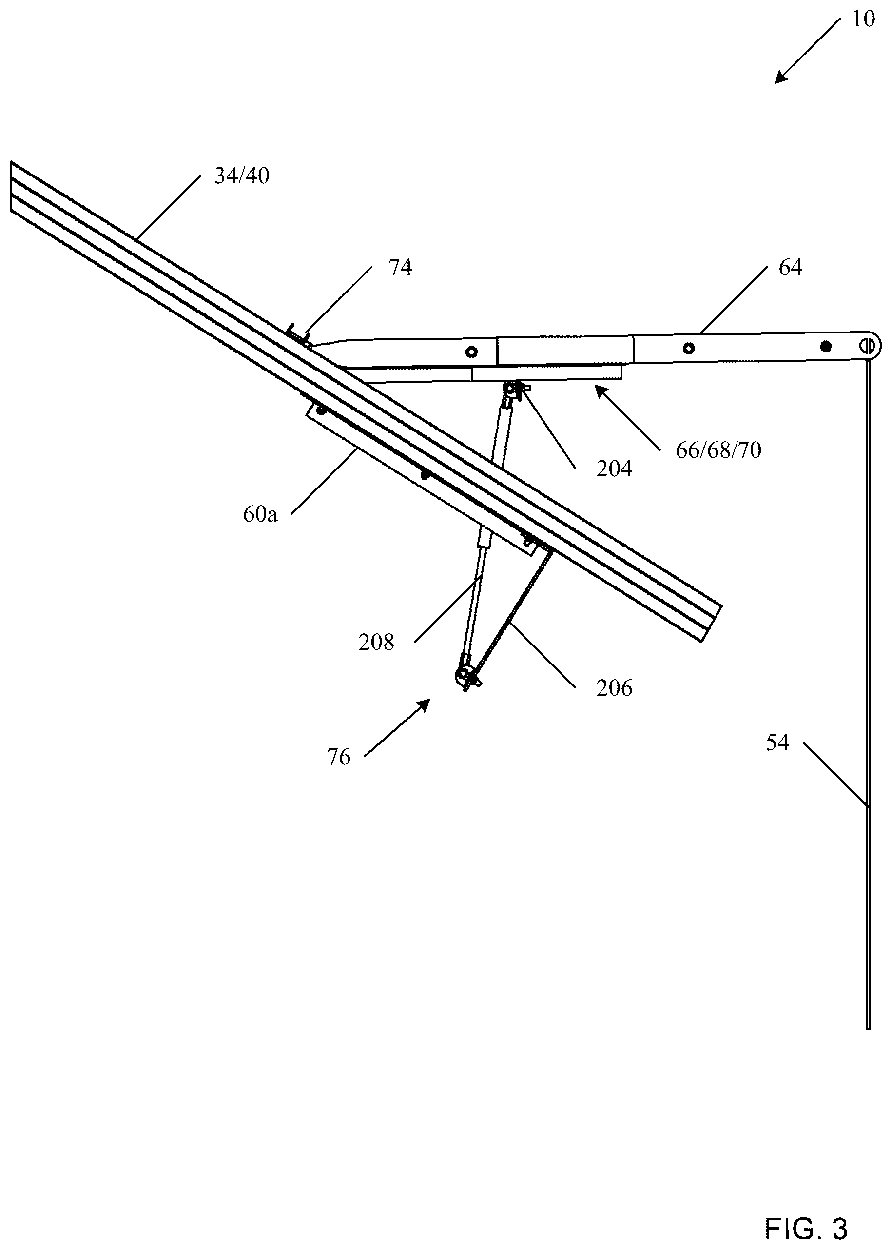 Patent US12096723 Figure 3 – Self-opening airtight roof vent system for grain storage devices