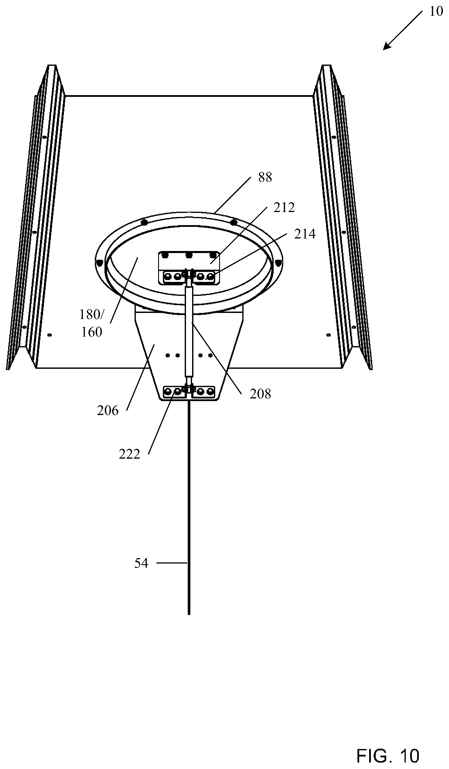 Patent US12096723 Figure 10 – Self-opening airtight roof vent system for grain storage devices