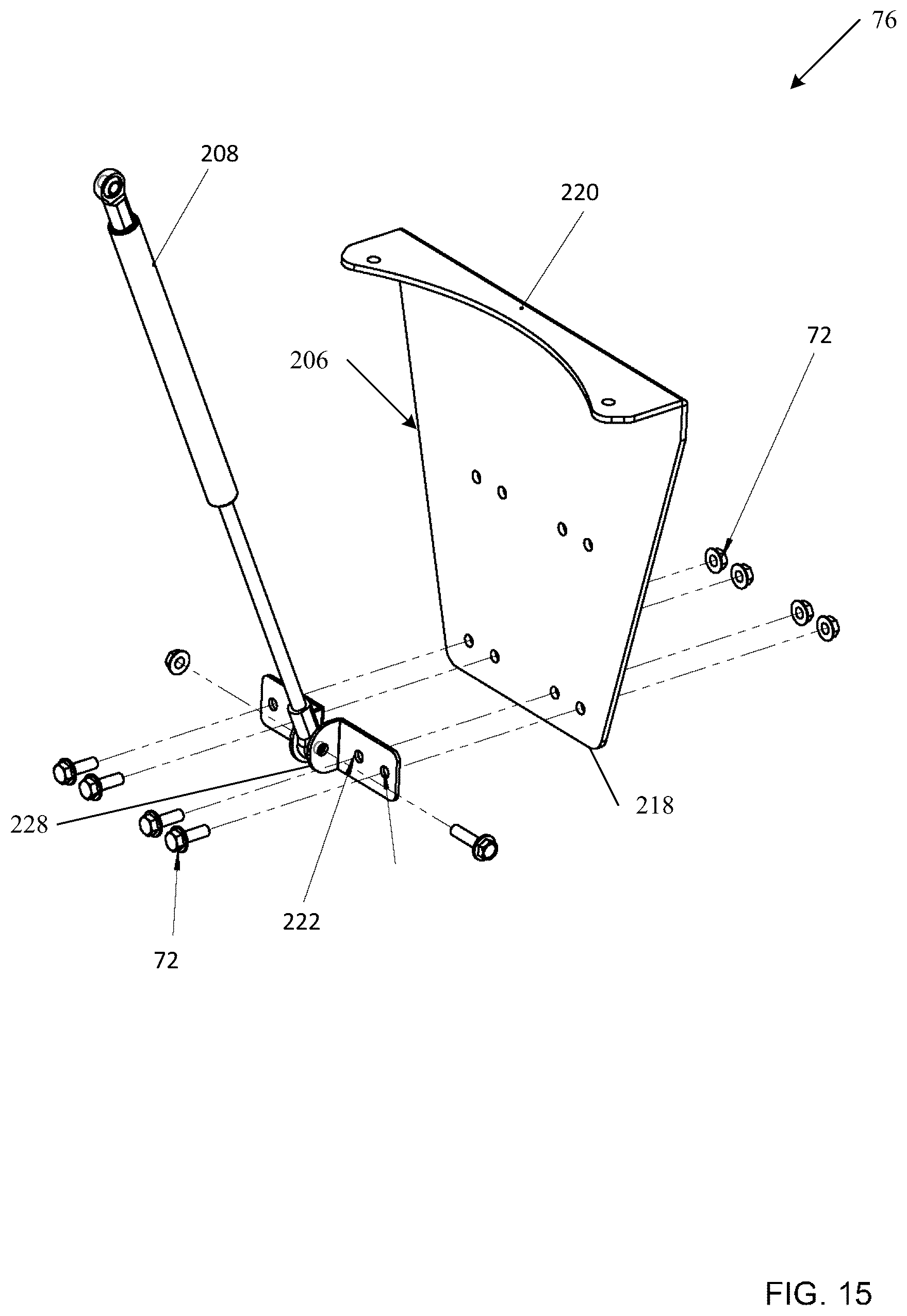 Patent US12096723 Figure 15 – Self-opening airtight roof vent system for grain storage devices