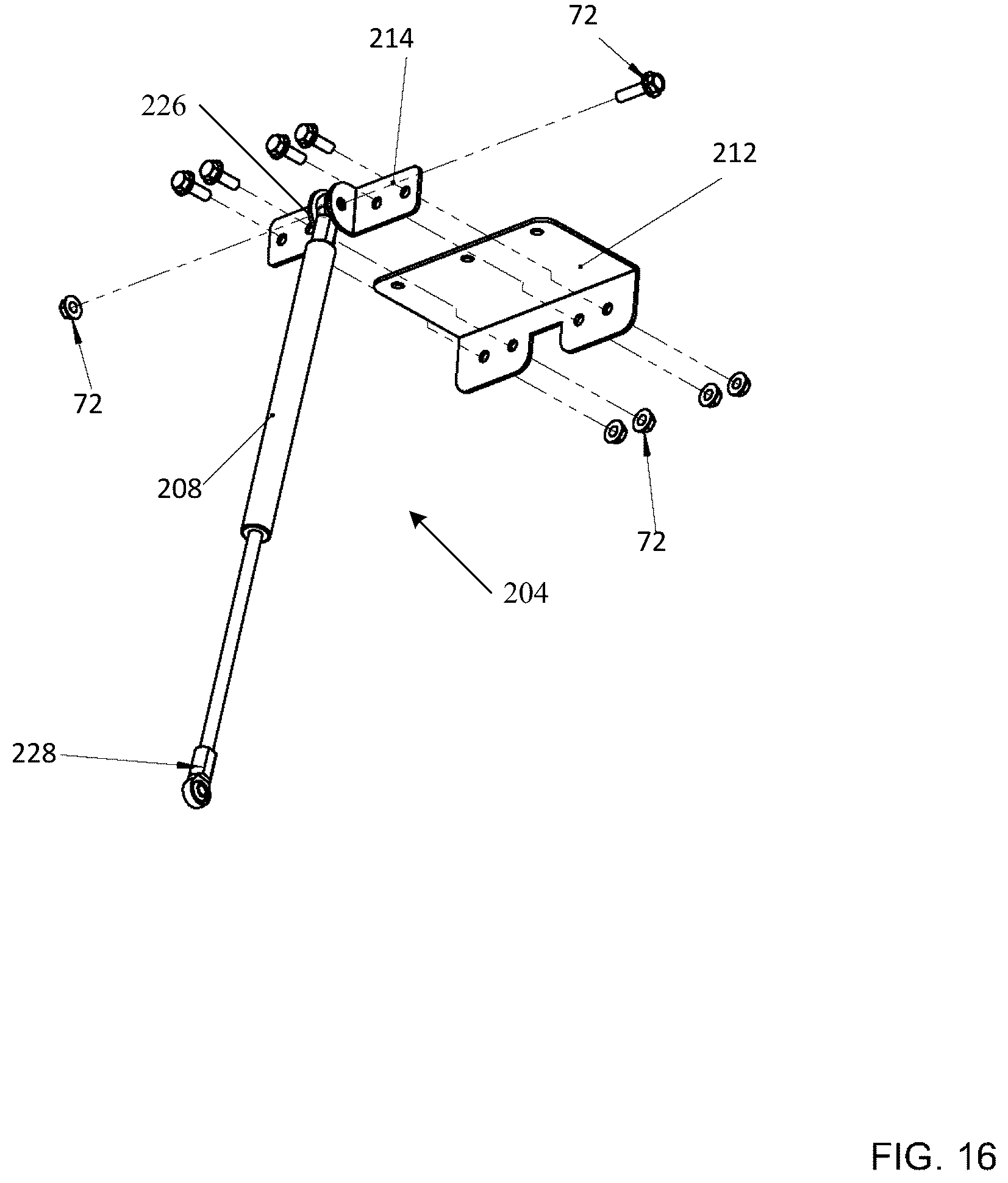 Patent US12096723 Figure 16 – Self-opening airtight roof vent system for grain storage devices