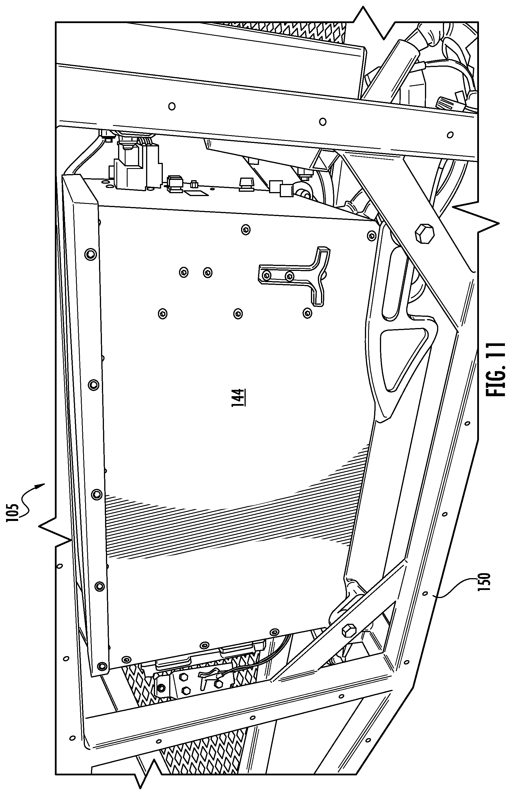 Patent US12096724 Figure 11 – Aerial tree trimming system and method including electric-powered aerial saw apparatus