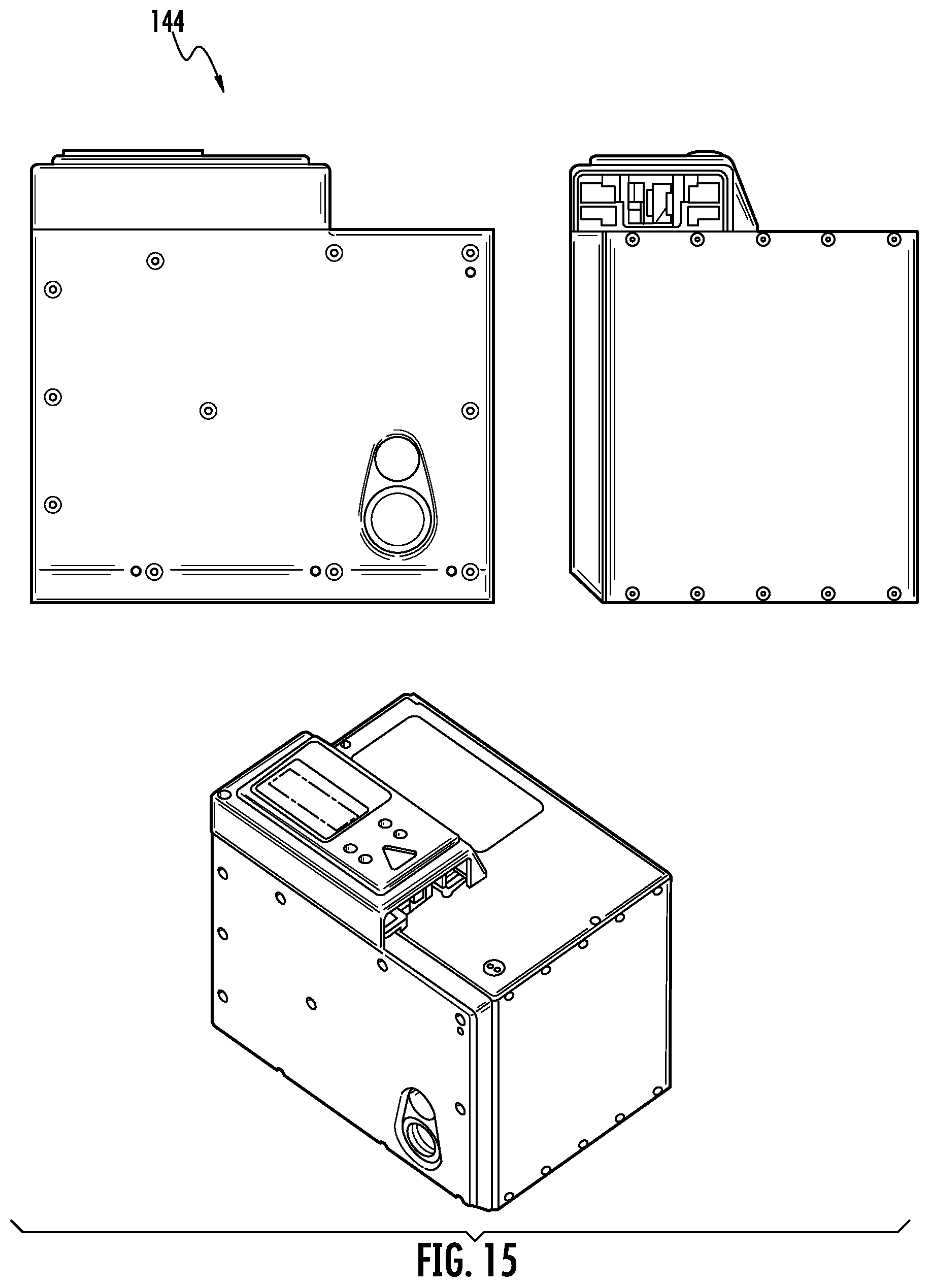 Patent US12096724 Figure 15 – Aerial tree trimming system and method including electric-powered aerial saw apparatus
