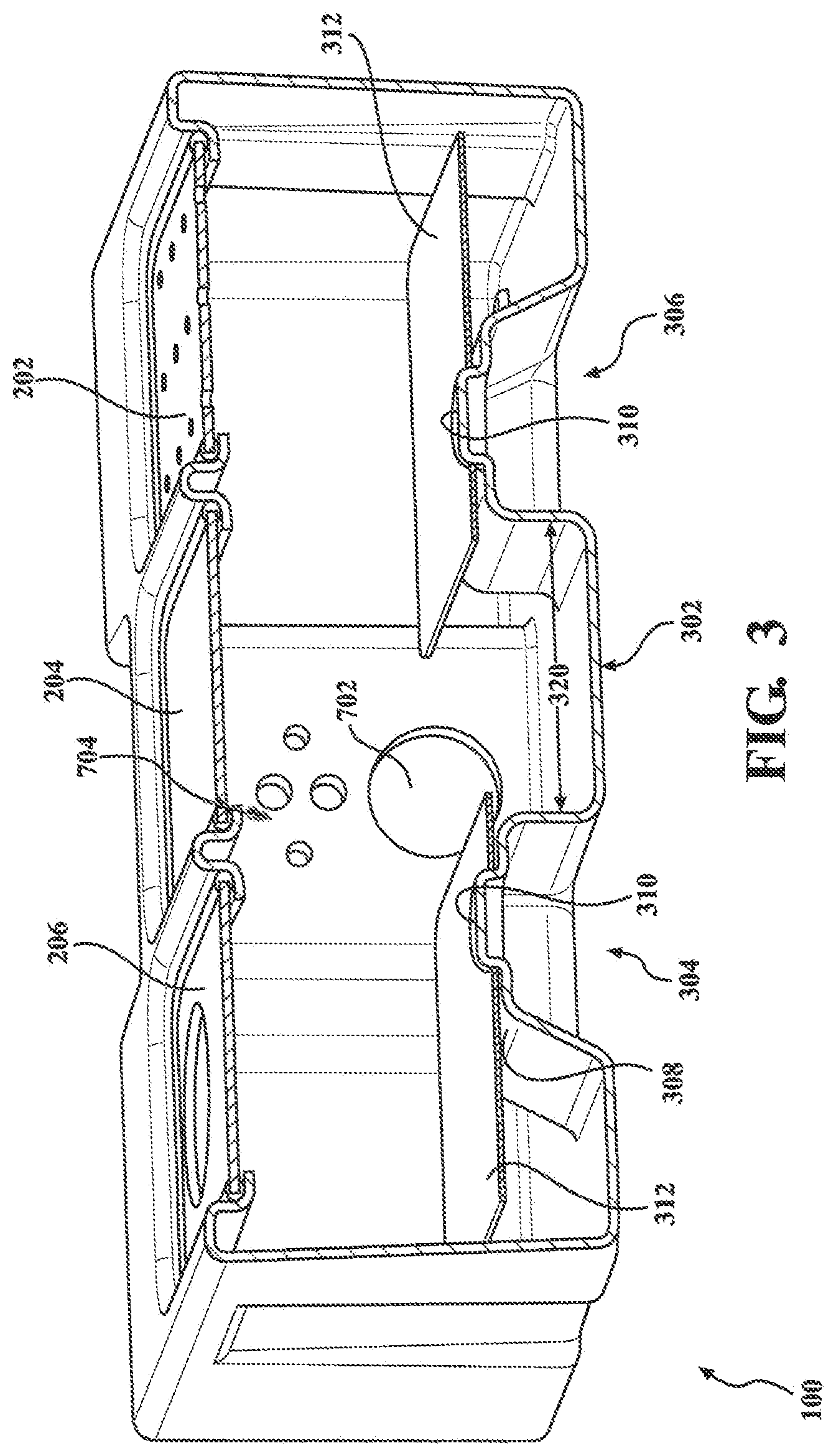 Patent US12096727 Figure 2 – Hybrid aeroponic/hydroponic growing system