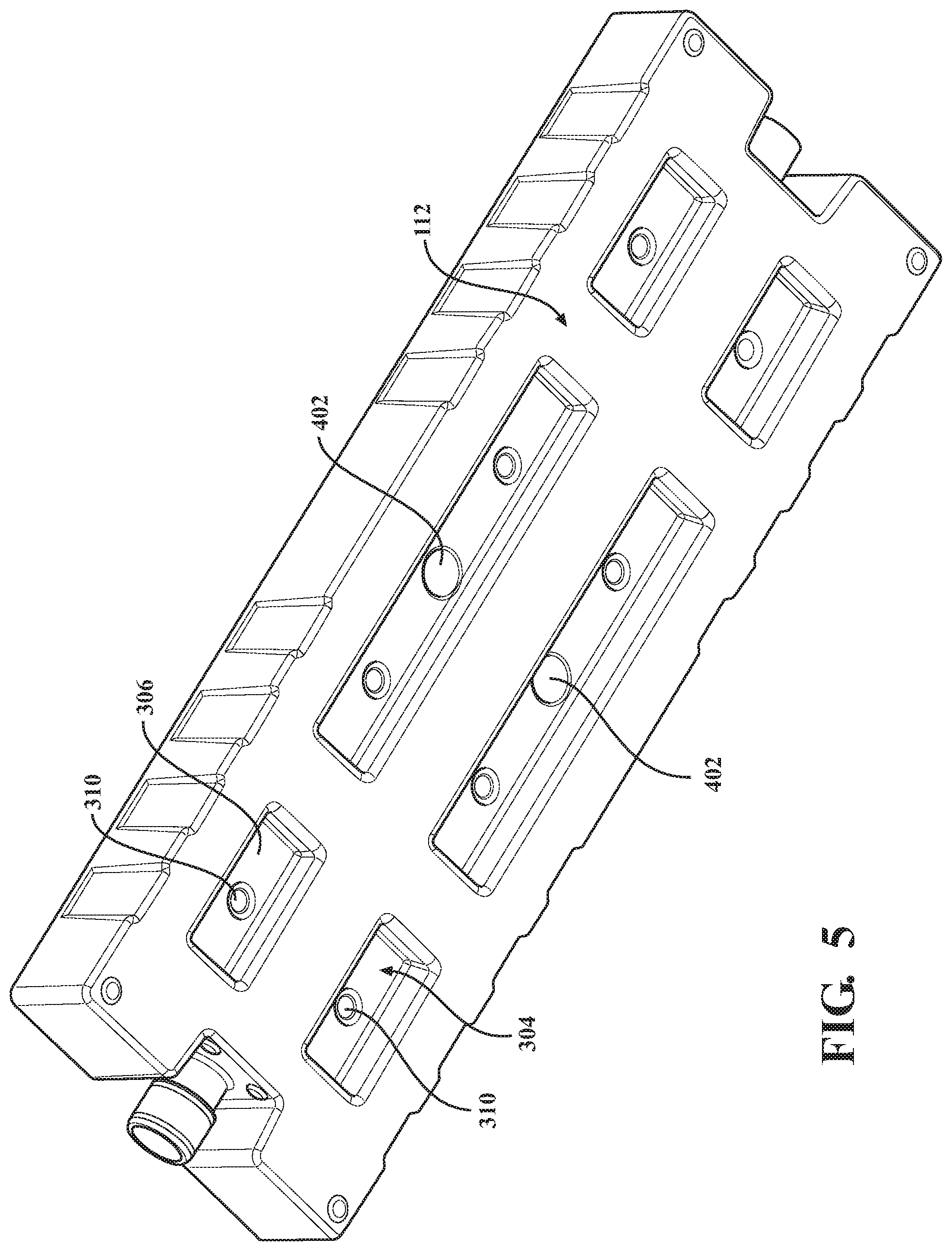 Patent US12096727 Figure 4 – Hybrid aeroponic/hydroponic growing system