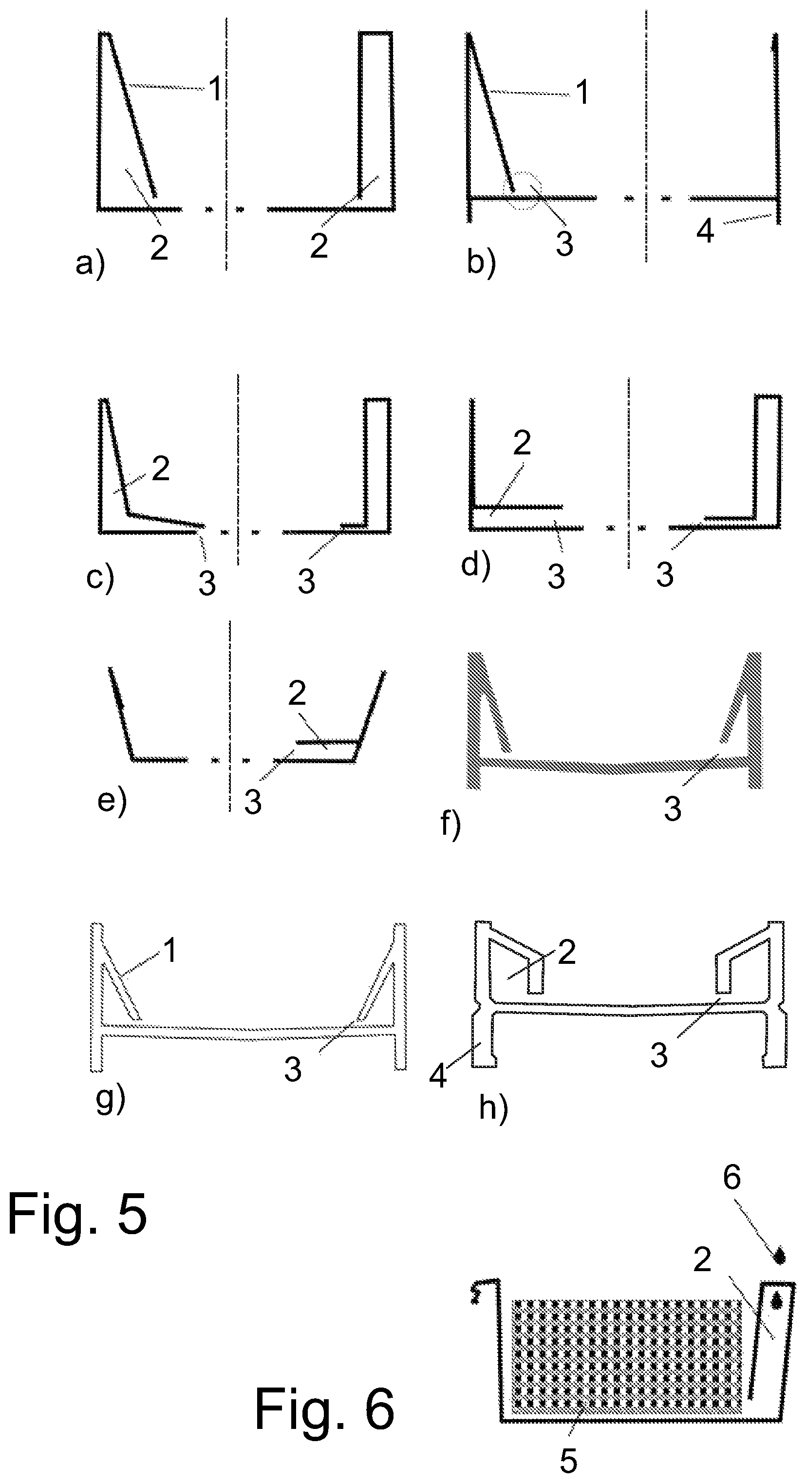 Patent US12096732 Figure 4 – Open-top gutter