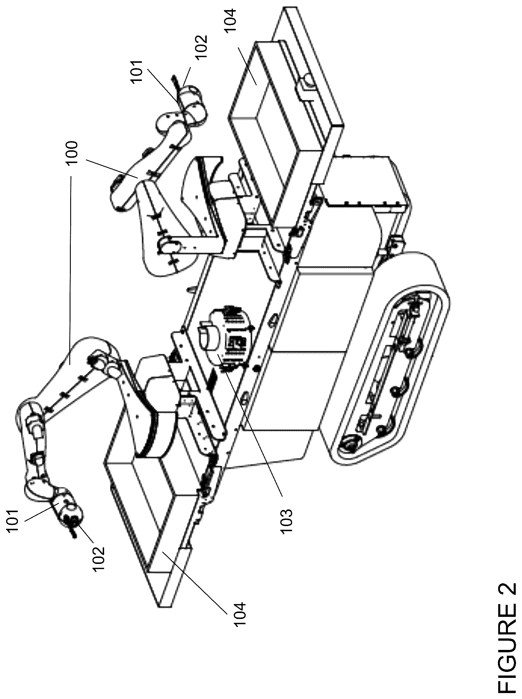 Patent US12096733 Figure 2 – Robotic fruit picking system