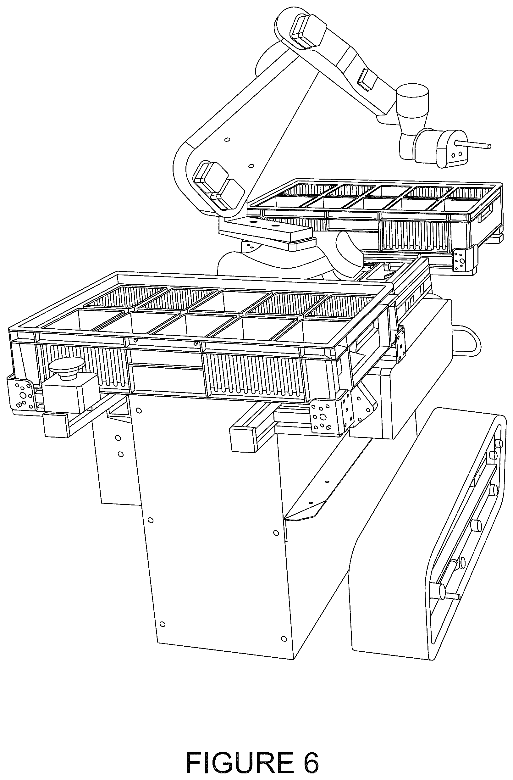 Patent US12096733 Figure 6 – Robotic fruit picking system
