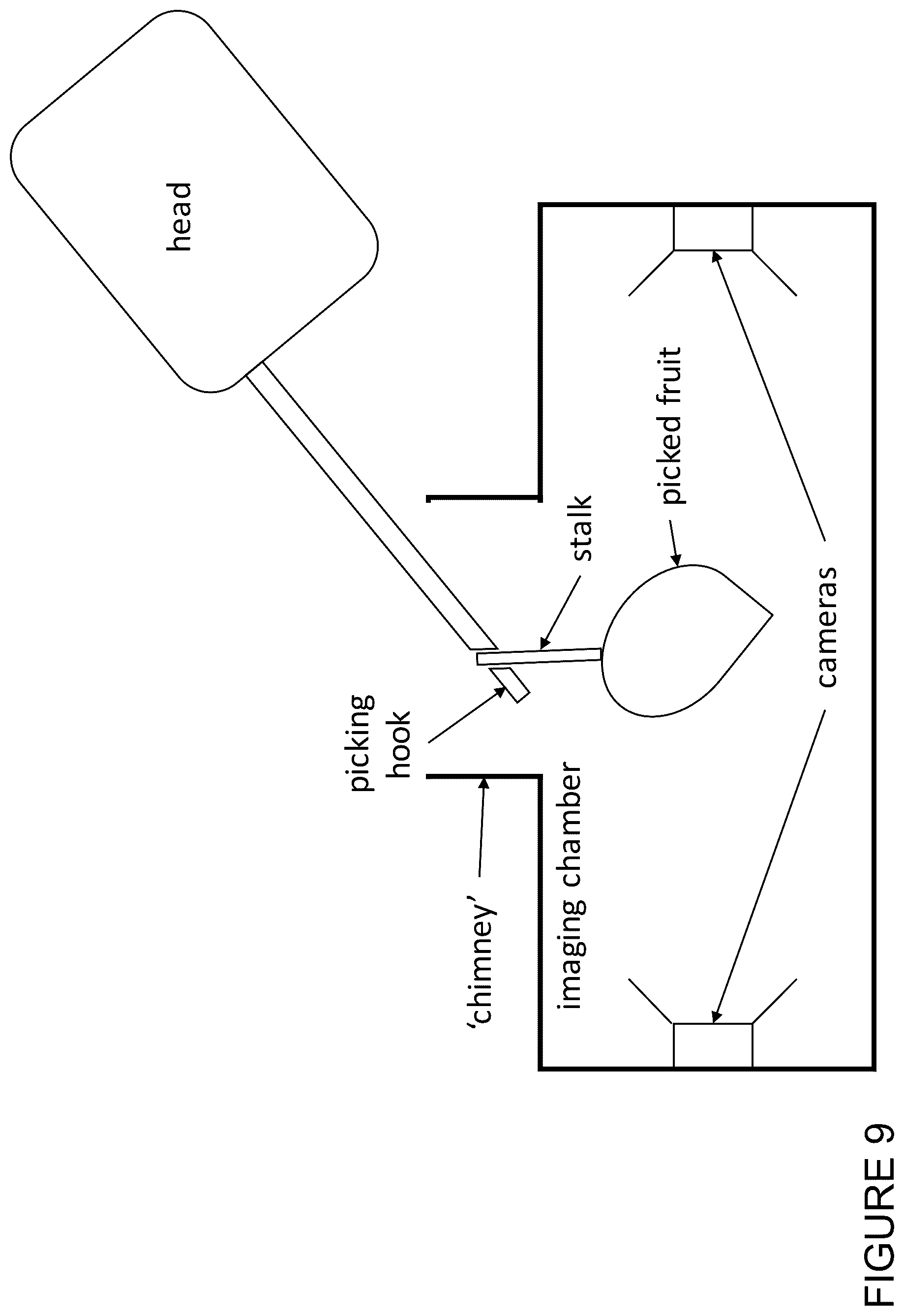 Patent US12096733 Figure 9 – Robotic fruit picking system