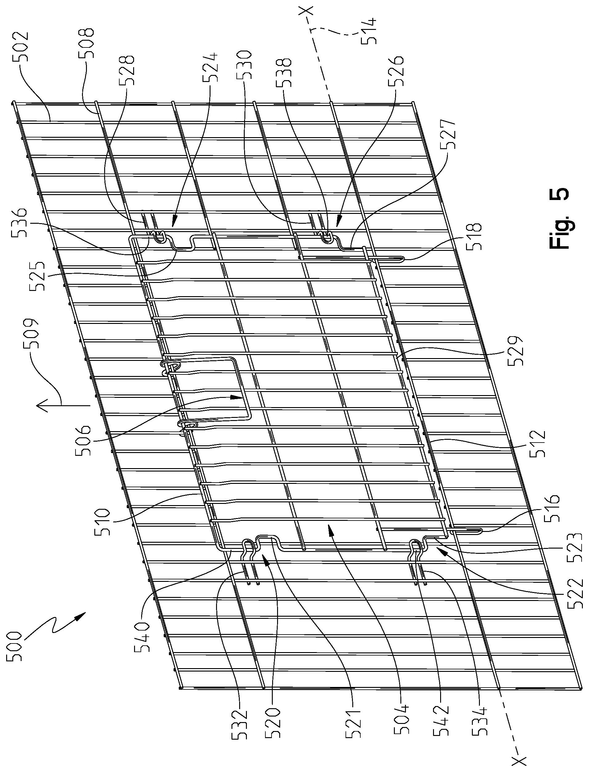 Patent US12096745 Figure 6 – Animal crate with swing or drop door assembly