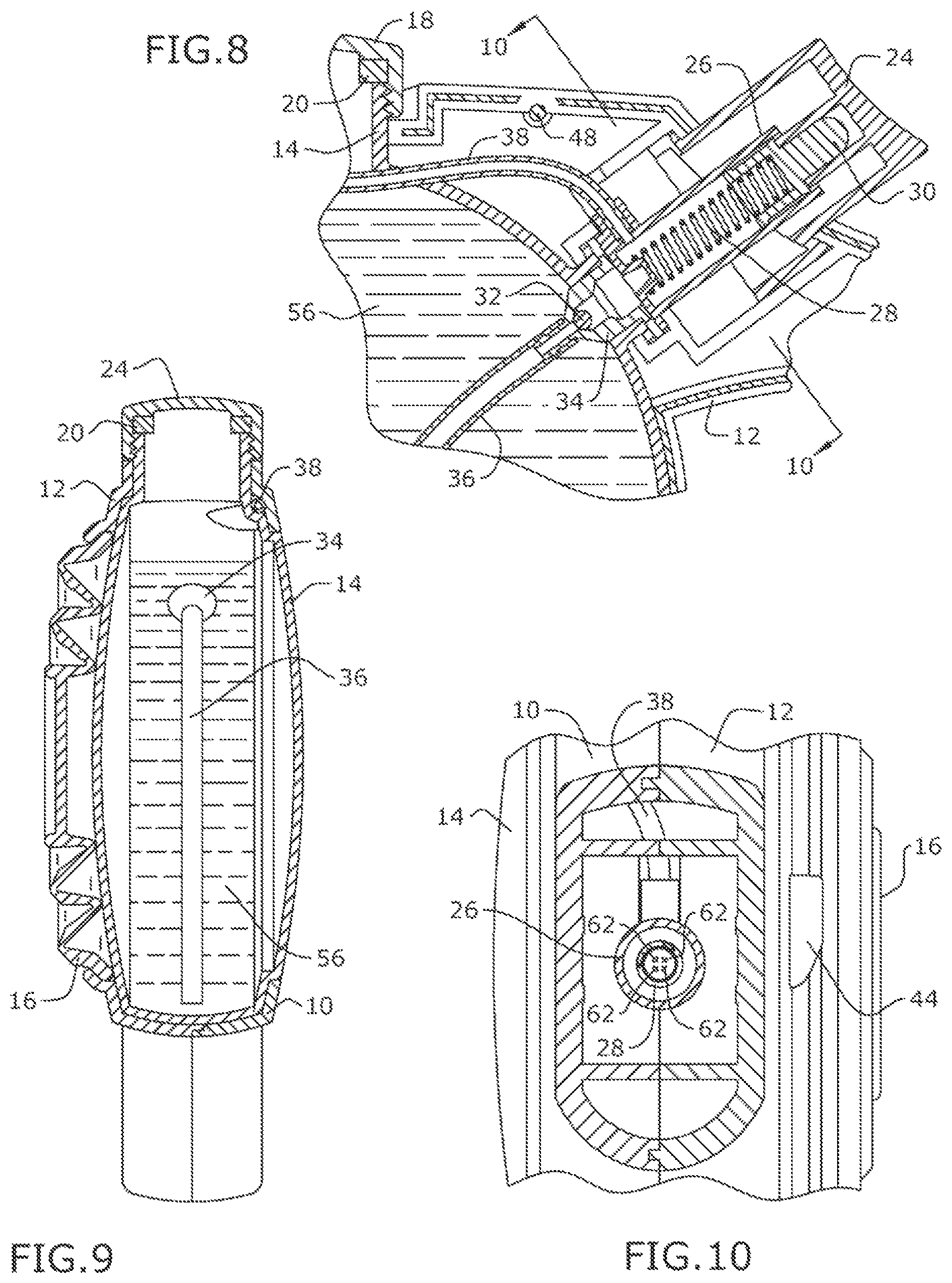 Patent US12096748 Figure 4 – Leash device and method of stopping bad behavior of an animal