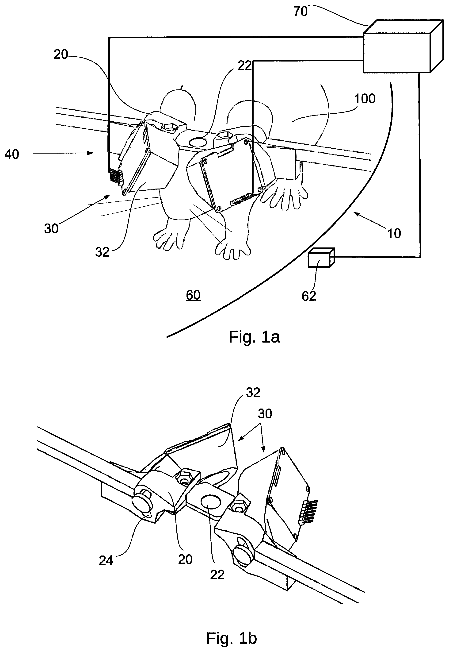 Patent US12096749 — Virtual reality simulator and method for small laboratory animals — Figure 1