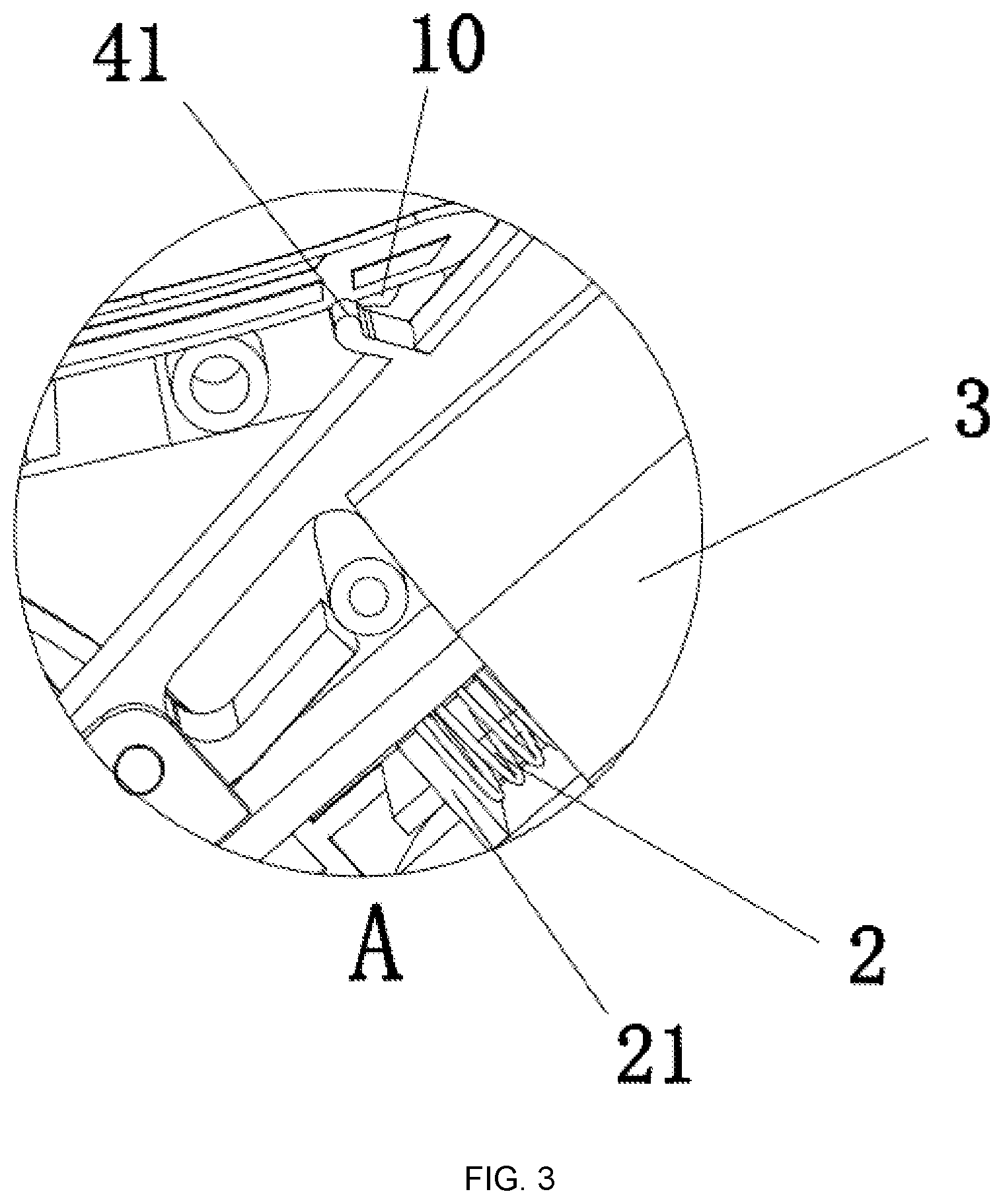 Patent US12096751 Figure 3 – Pet pulling piece with replaceable patterned panel on both sides