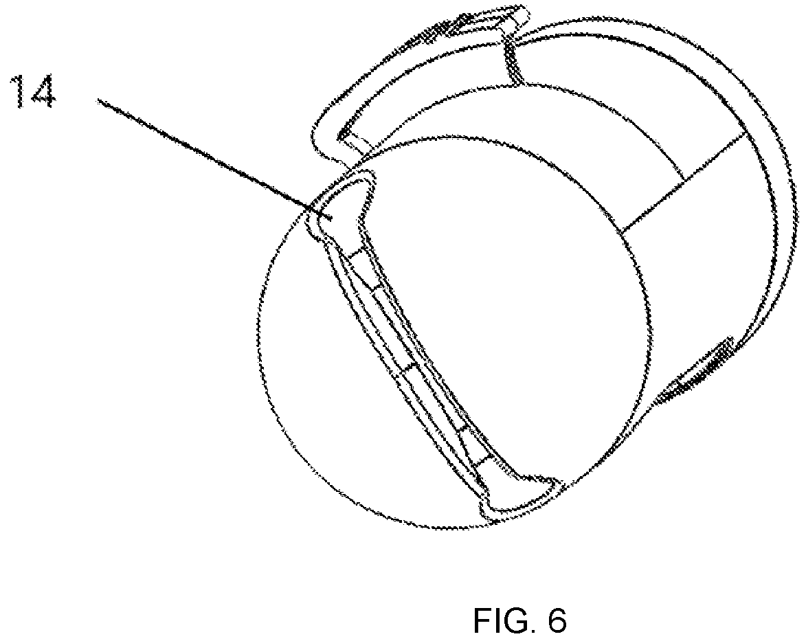 Patent US12096751 Figure 5 – Pet pulling piece with replaceable patterned panel on both sides