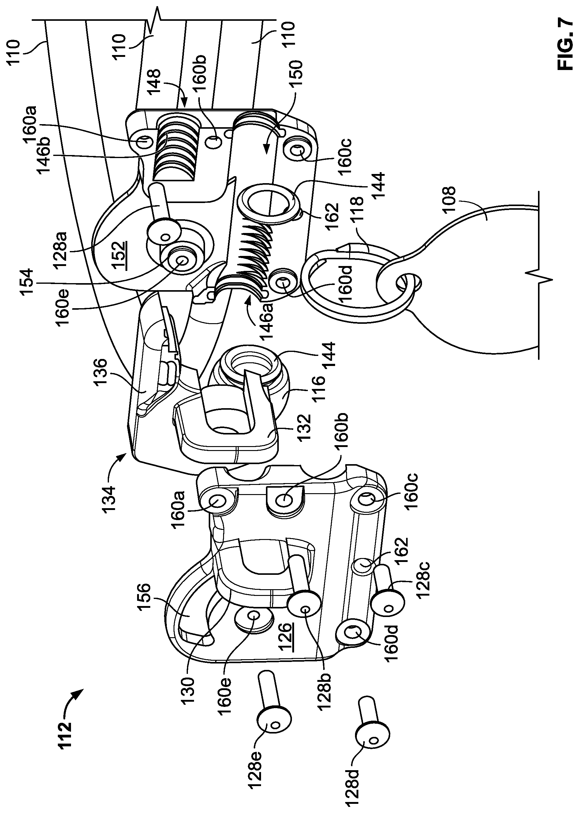 Patent US12096752 Figure 6 – Pet leash and collar systems