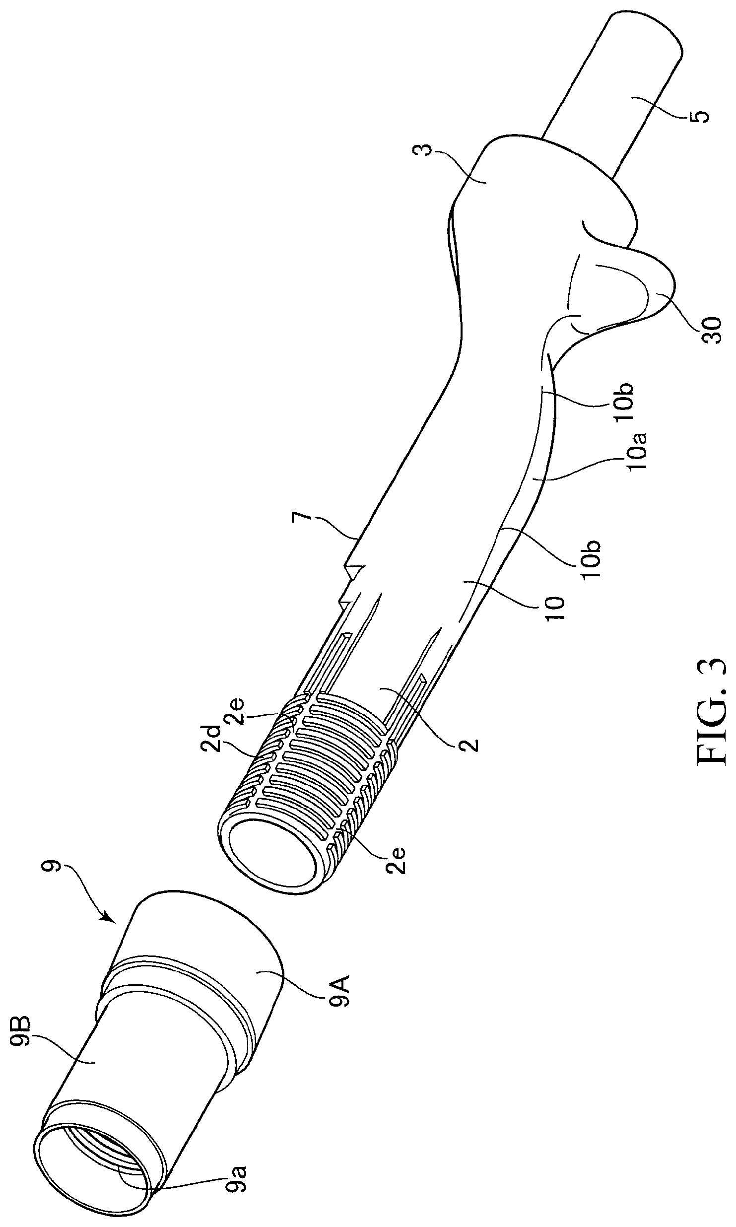 Patent US12096756 Figure 3 – Reel seat