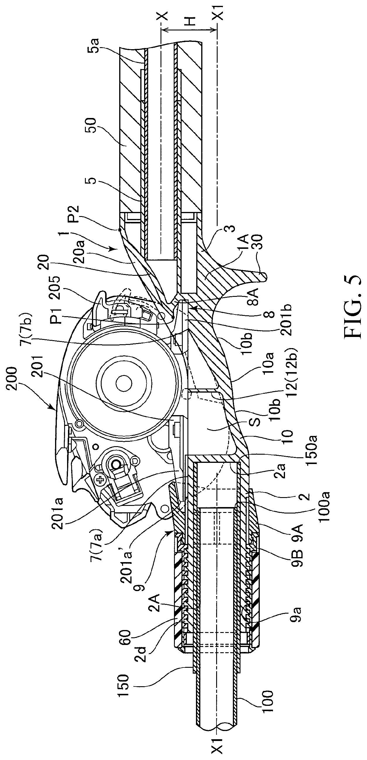 Patent US12096756 Figure 7 – Reel seat