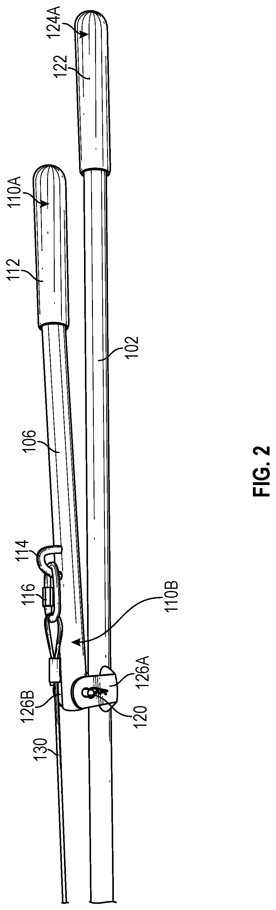 Patent US12096760 Figure 2 – Trap release apparatus and method of use