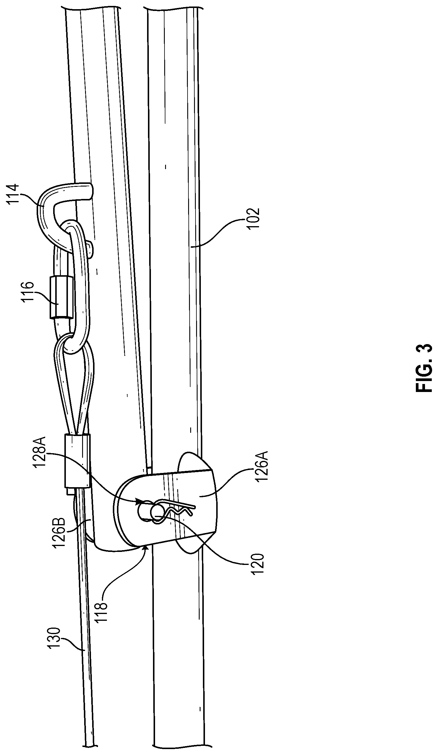 Patent US12096760 Figure 3 – Trap release apparatus and method of use