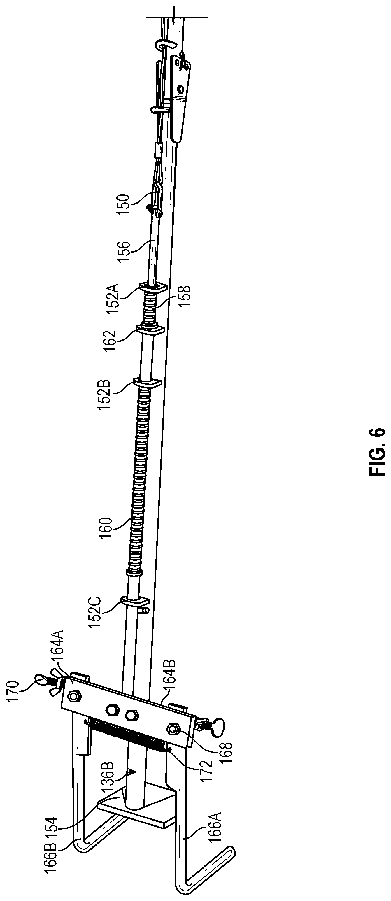 Patent US12096760 Figure 6 – Trap release apparatus and method of use