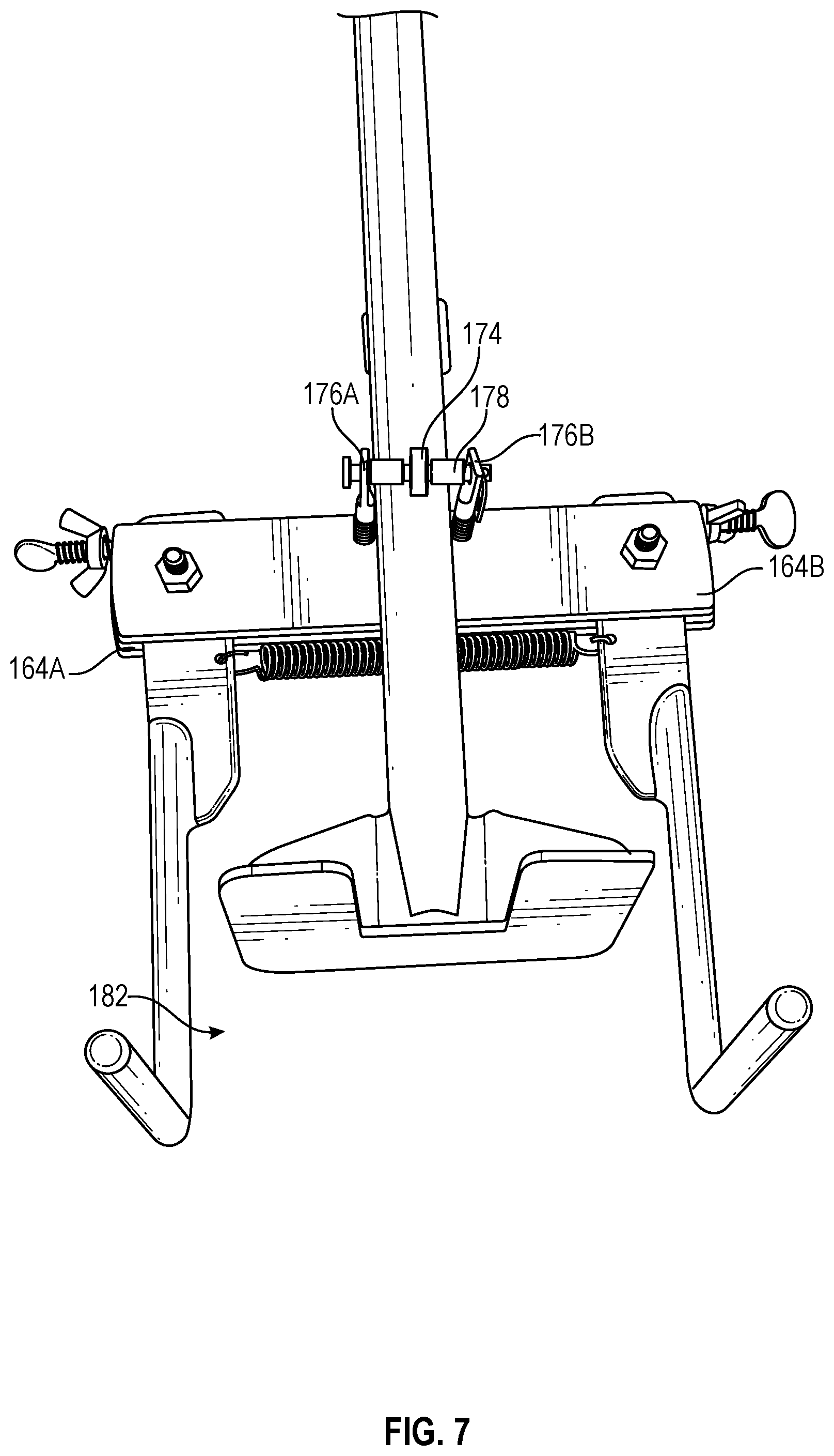 Patent US12096760 Figure 7 – Trap release apparatus and method of use