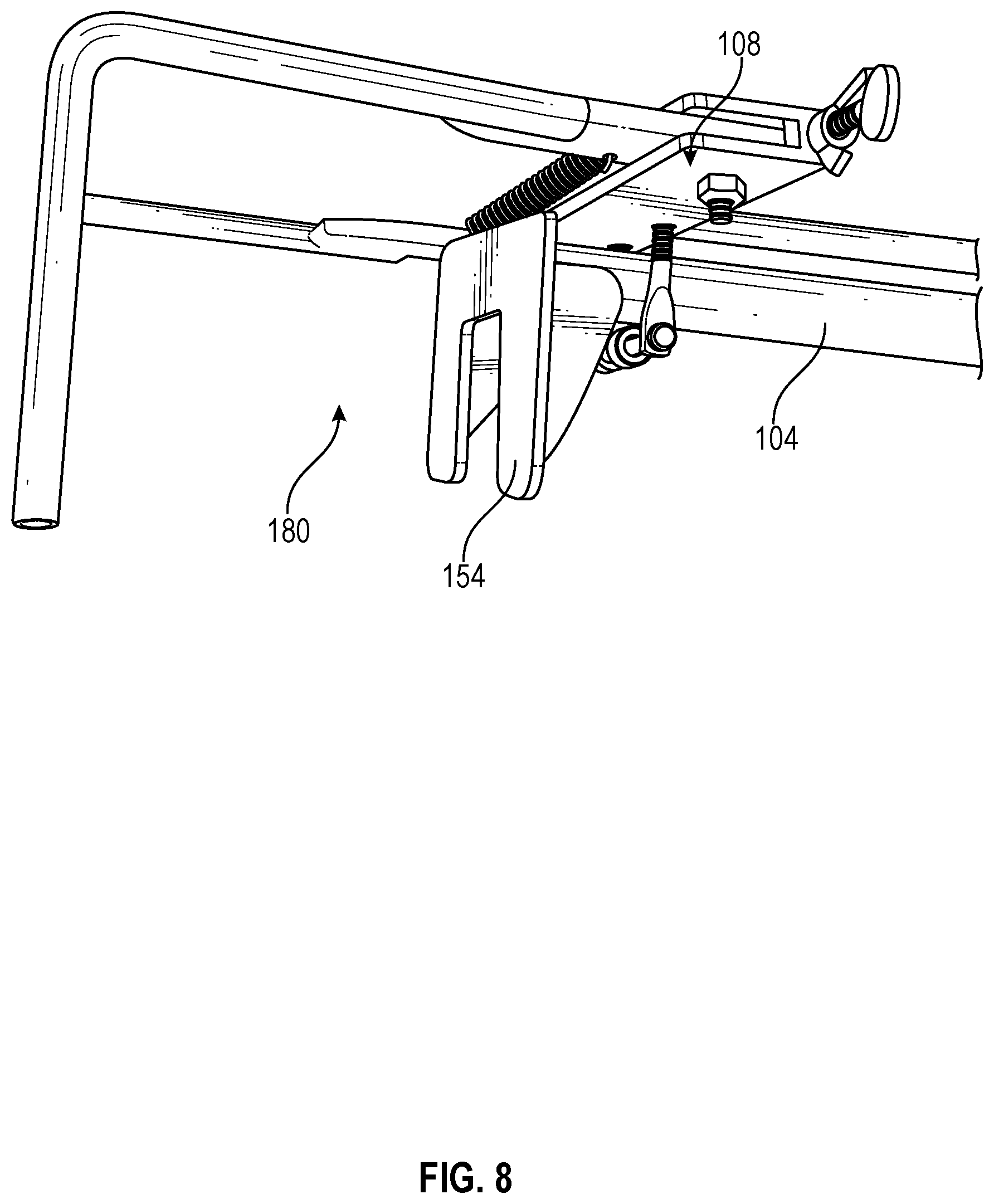 Patent US12096760 Figure 8 – Trap release apparatus and method of use