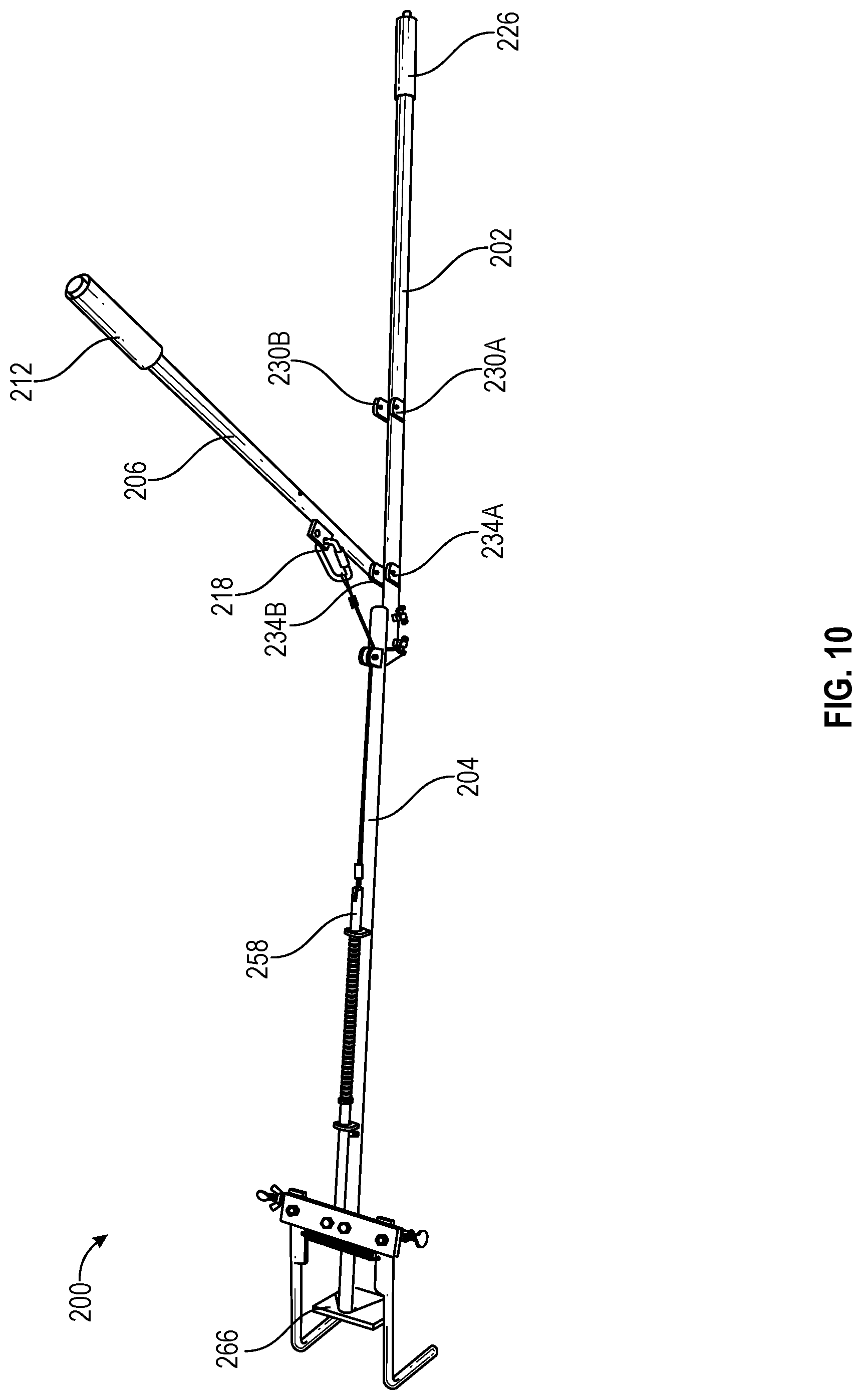 Patent US12096760 Figure 10 – Trap release apparatus and method of use