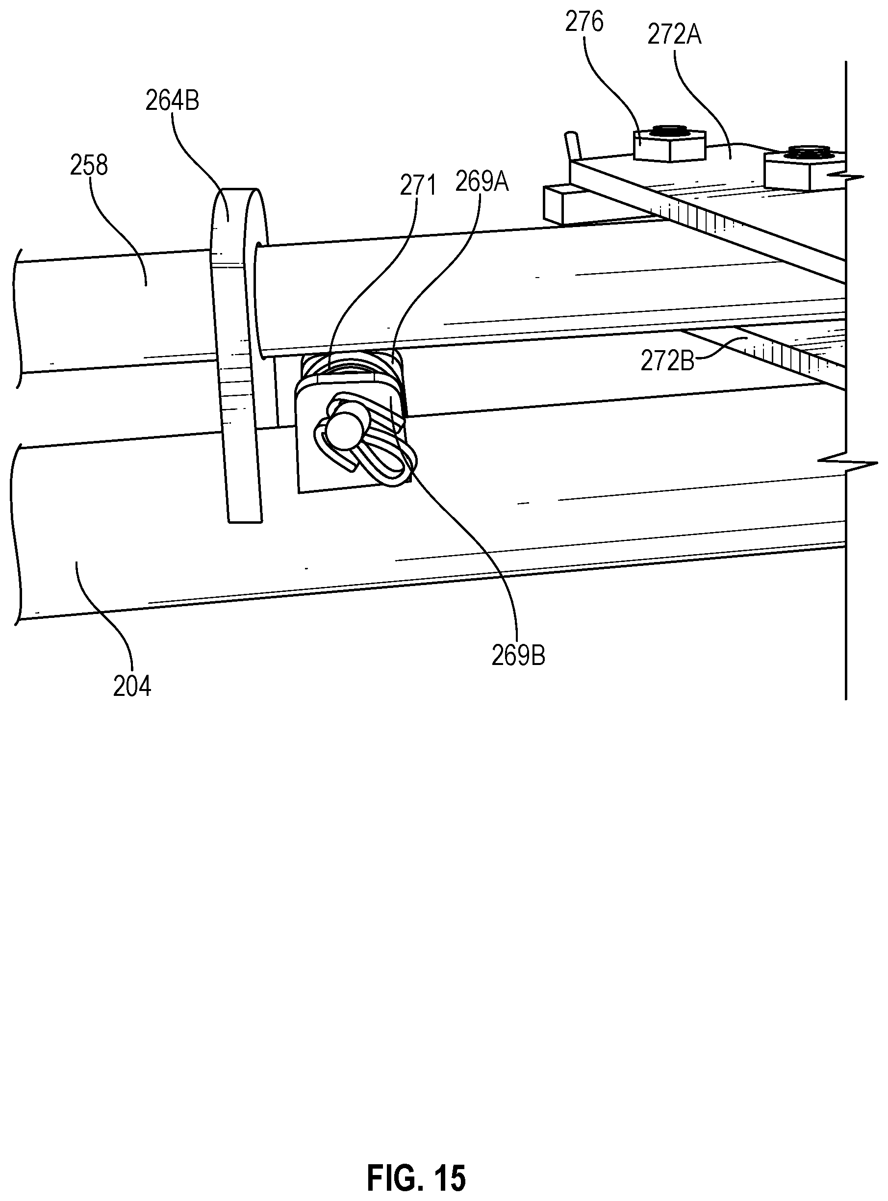 Patent US12096760 Figure 15 – Trap release apparatus and method of use