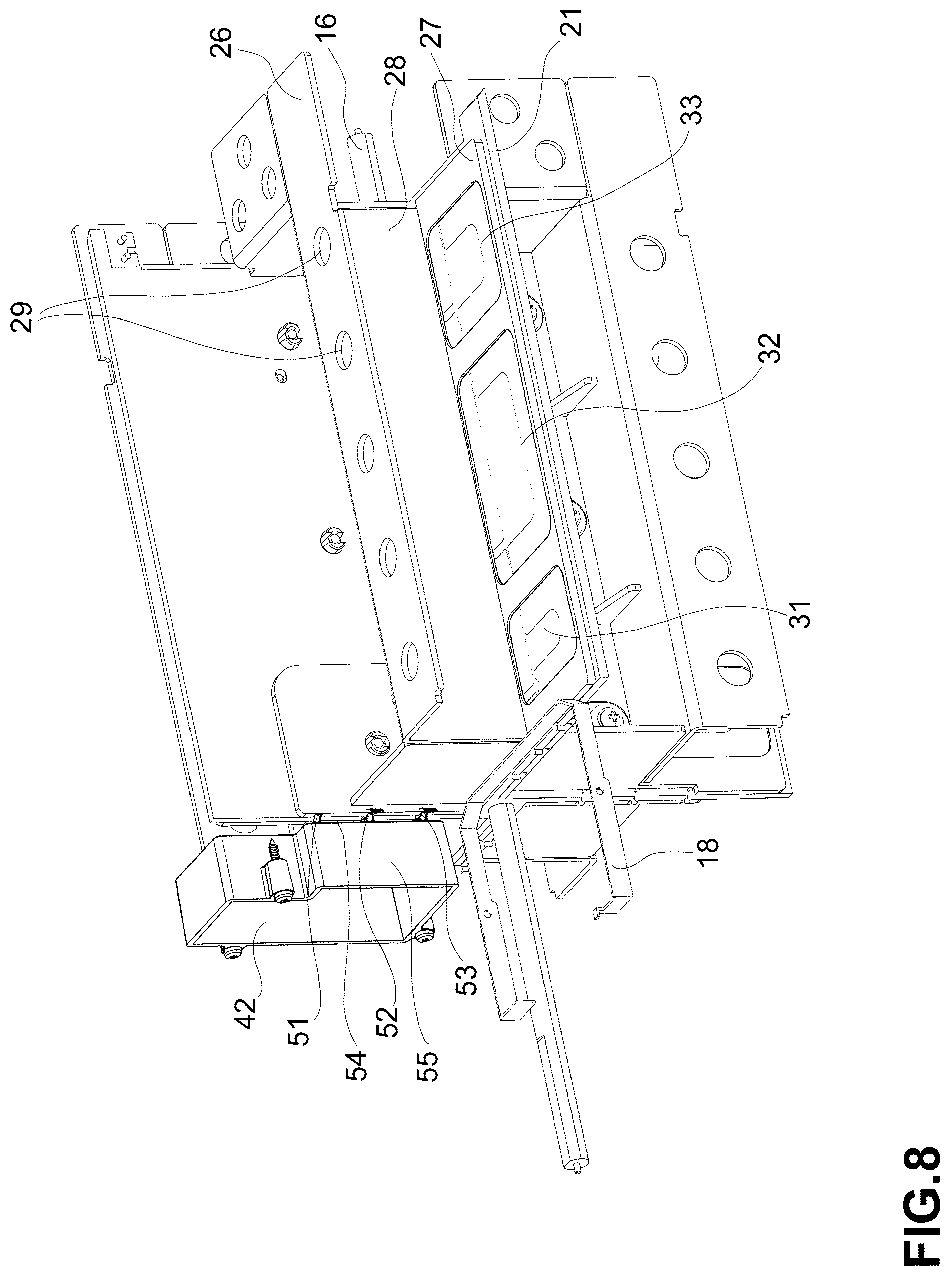 Patent US12096762 Figure 8 – Apparatus for the capture and electrocution of pest animals