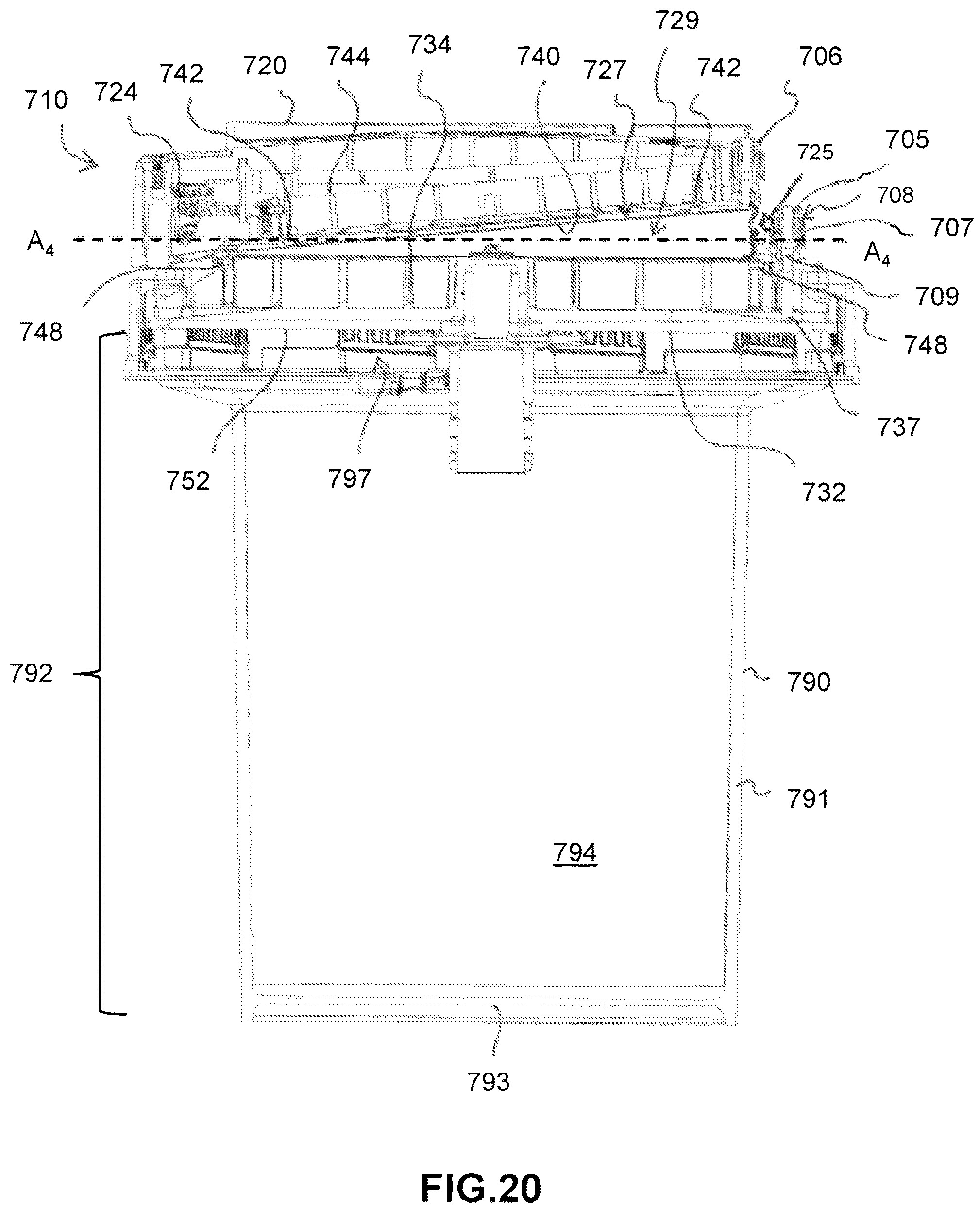 Patent US12096765 Figure 20 – System for hypothermic transport of samples