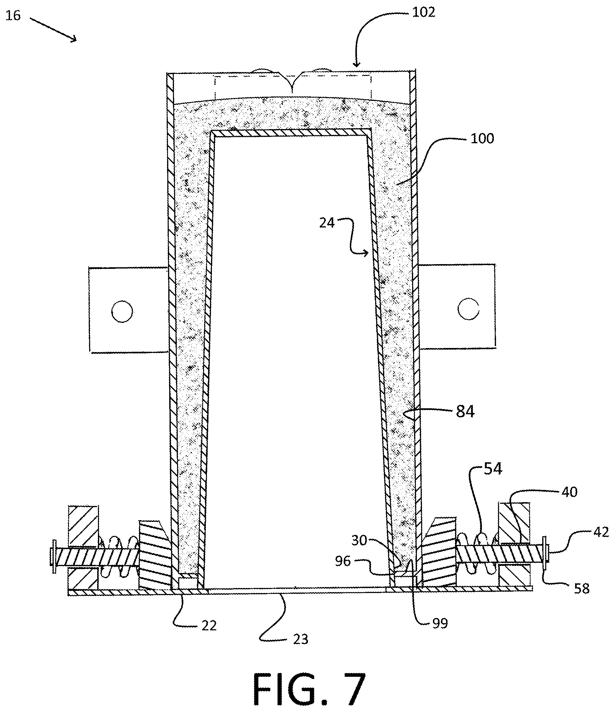 Patent US12096777 Figure 7 – Method and apparatus for baking pocket bun