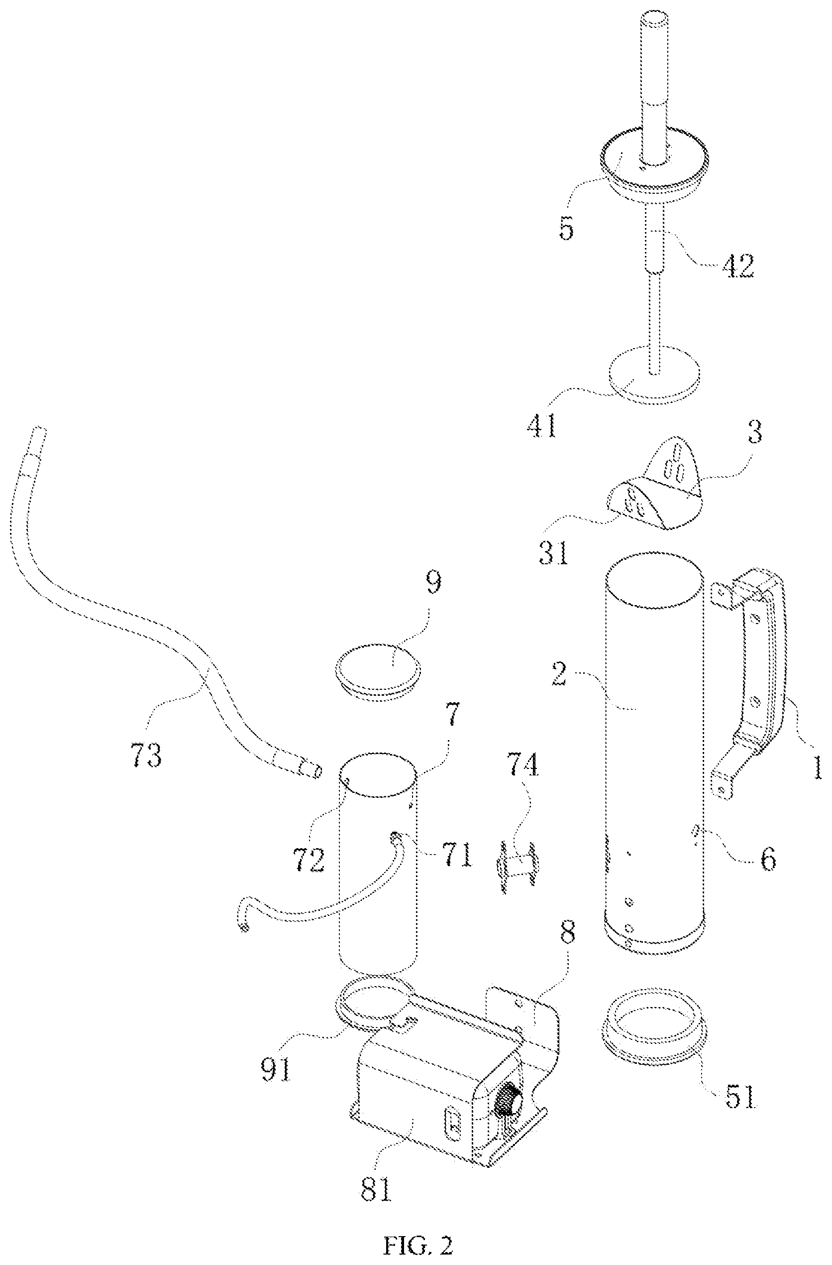 Patent US12096779 Figure 2 – Convenient food smoker