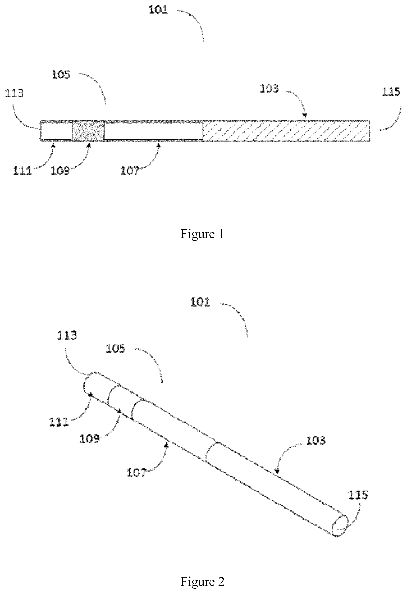Patent US12096787 — Aerosol generating substrate — Figure 1