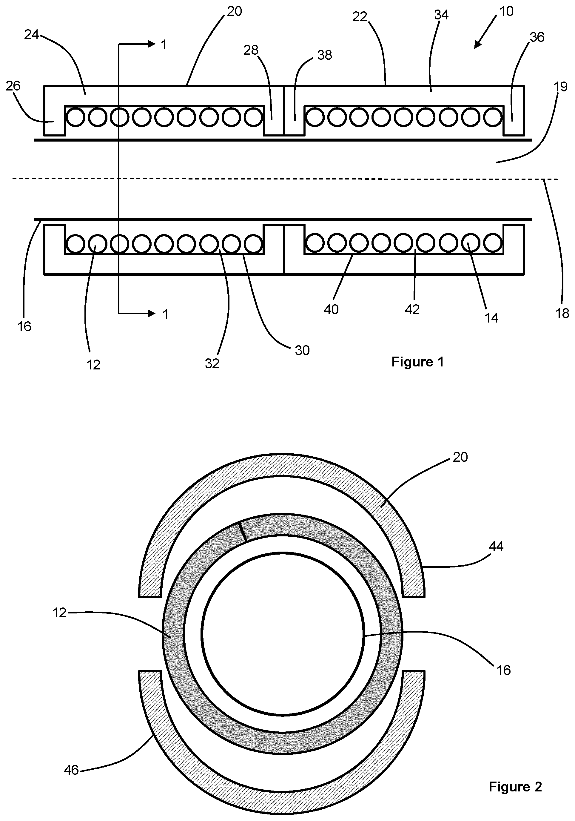 Patent US12096790 Figure 1 – Inductive heating arrangement having an annular channel