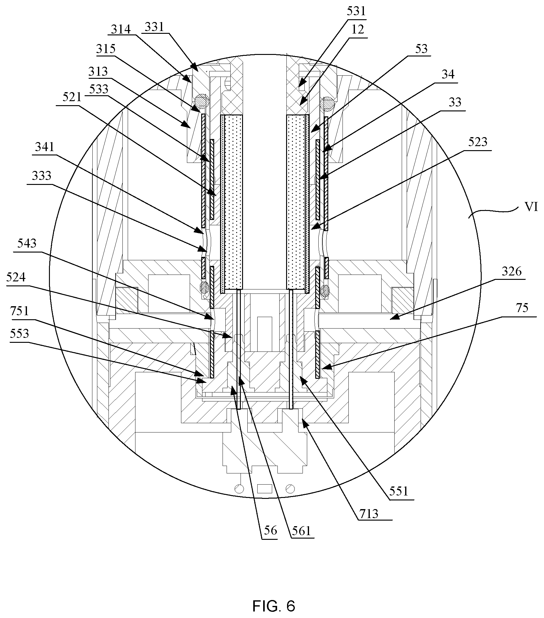 Patent US12096792 Figure 6 – Detachable aerosol-generating article