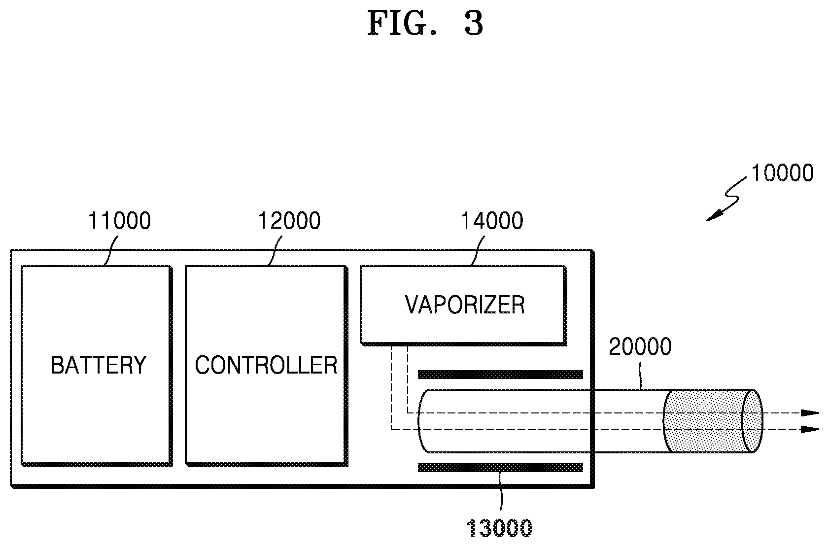 Patent US12096793 Figure 3 – Aerosol generating article comprising triple capsule and aerosol generating system using the same