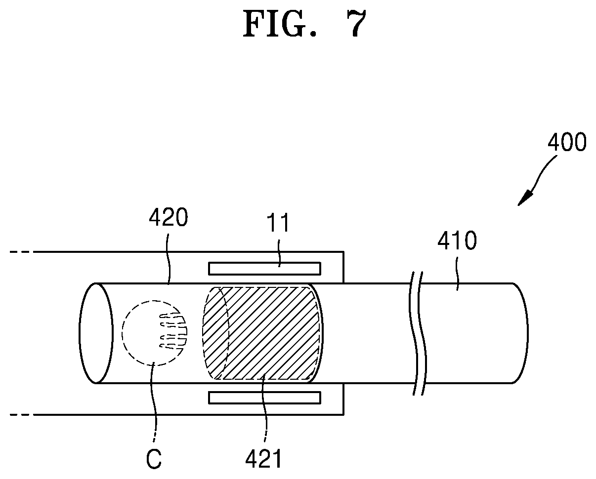 Patent US12096793 Figure 7 – Aerosol generating article comprising triple capsule and aerosol generating system using the same