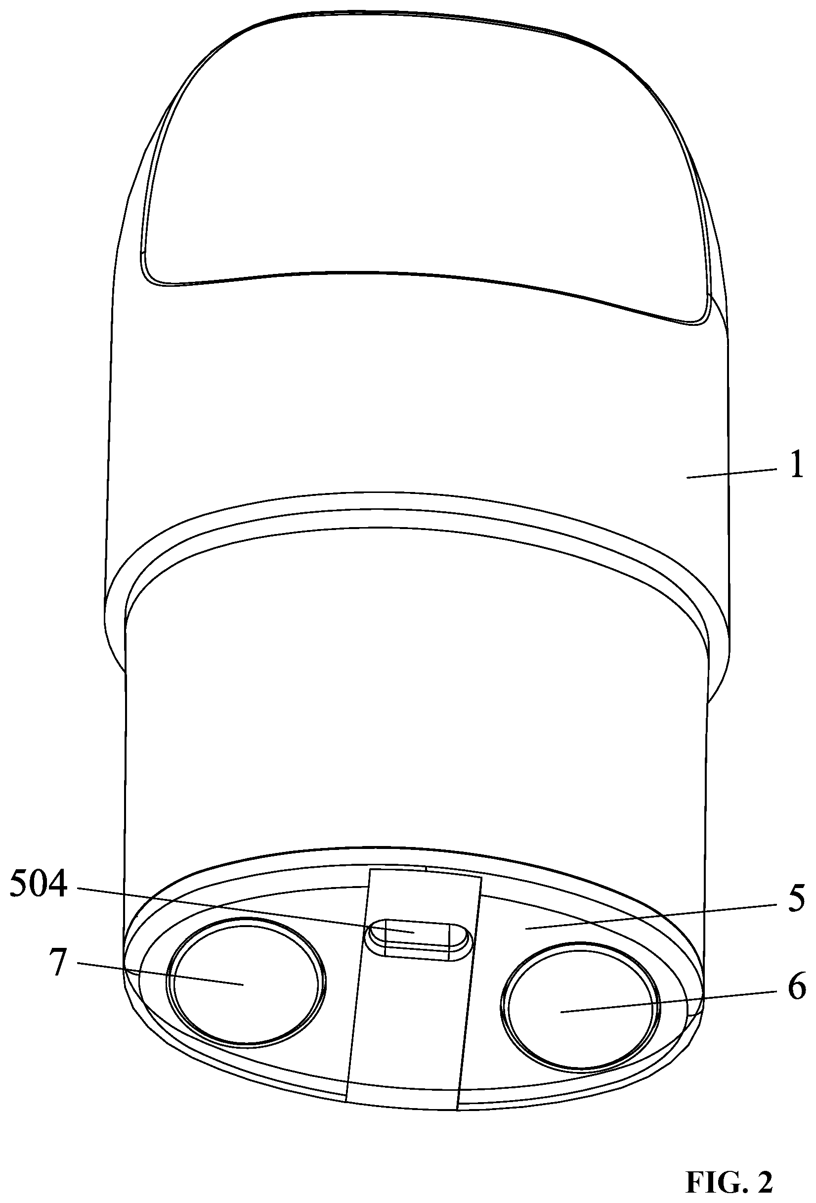 Patent US12096795 Figure 2 – Atomizer and electronic cigarette comprising the same