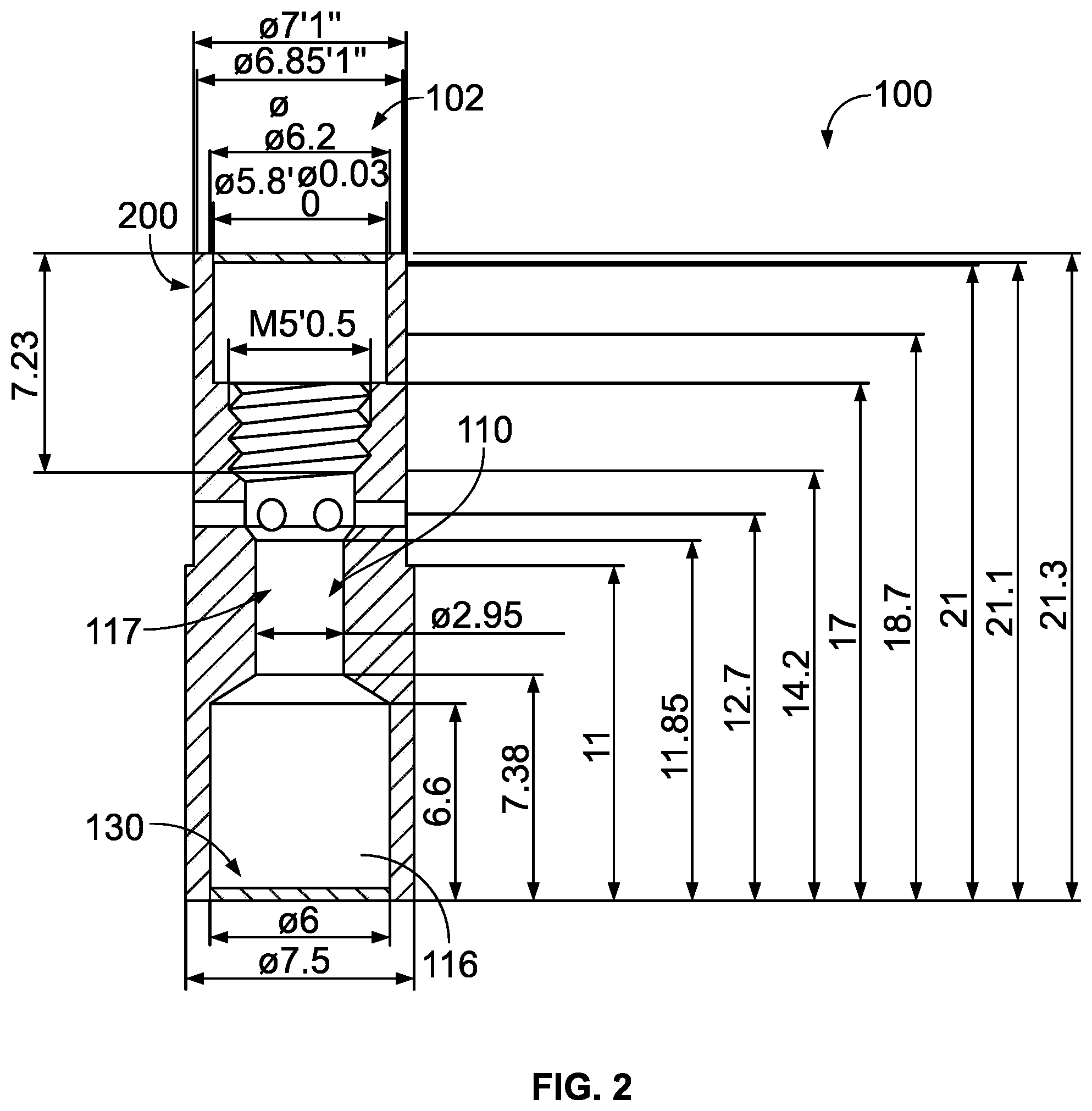 Patent US12096796 Figure 2 – Hexagonal cartridge having a hexagon shaped mouthpiece with a plurality of air flow inlets