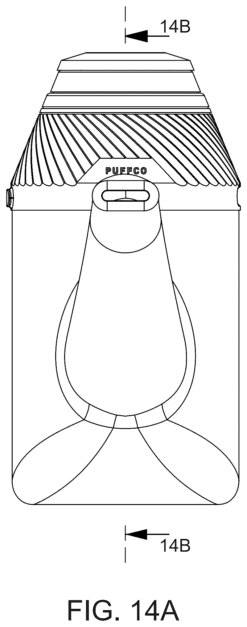 Patent US12096798 Figure 19 – Portable electronic vaporizer having removably attachable vaporization module, removably attachable base portion, and method