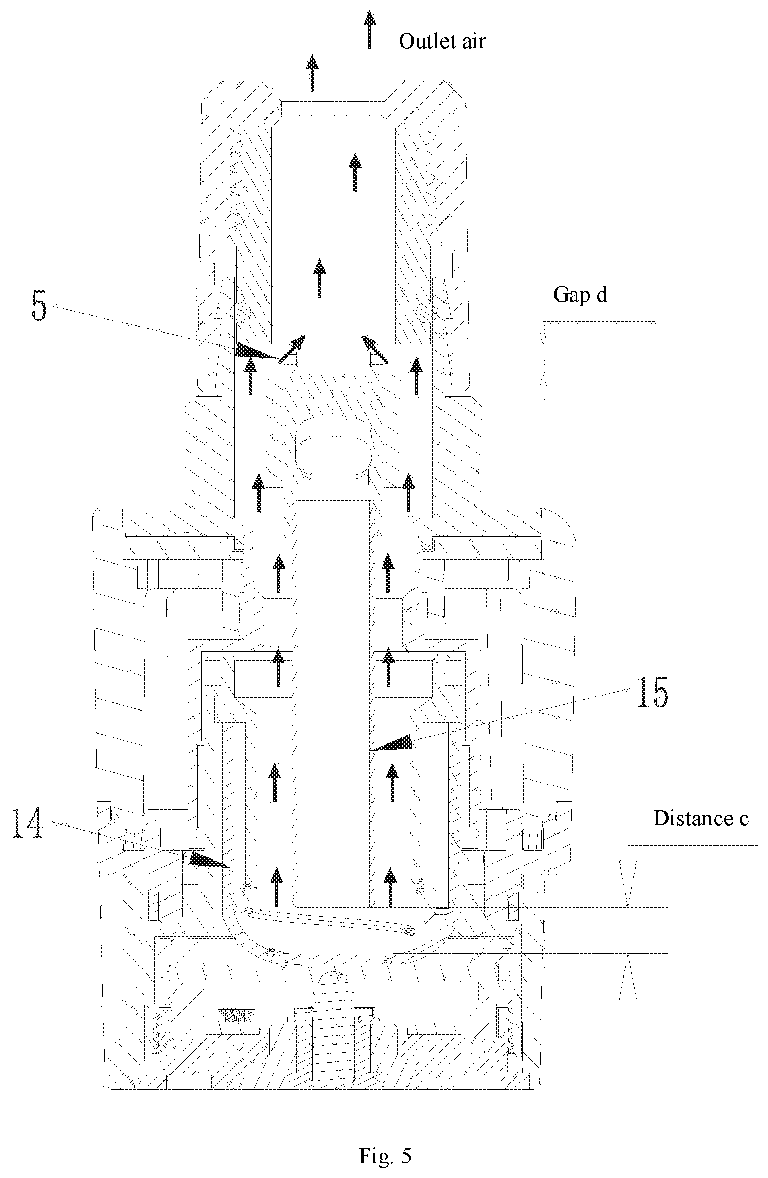 Patent US12096799 Figure 5 – Electronic cigarette atomizer and electronic cigarette