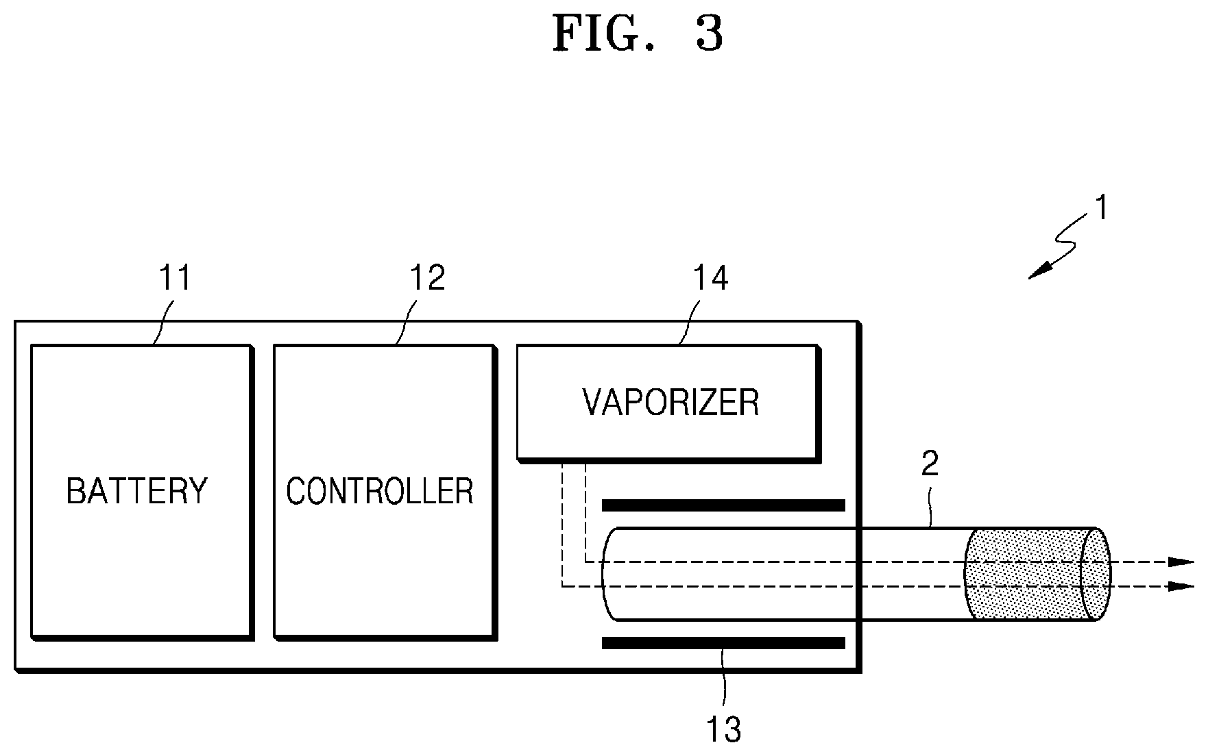 Patent US12096801 Figure 3 – Aerosol-generating device and method for blocking heater heat caused by erroneous operation