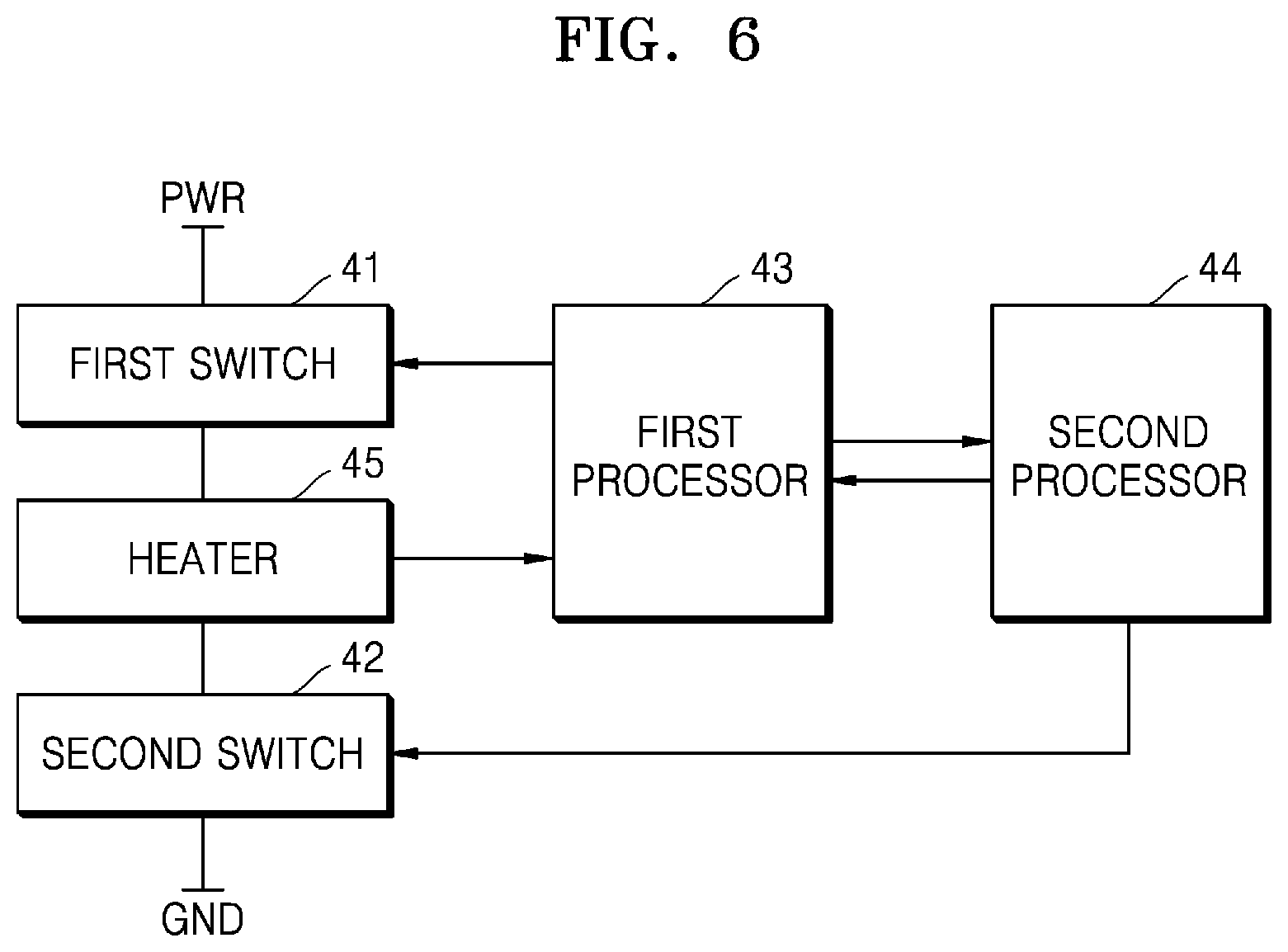 Patent US12096801 Figure 6 – Aerosol-generating device and method for blocking heater heat caused by erroneous operation