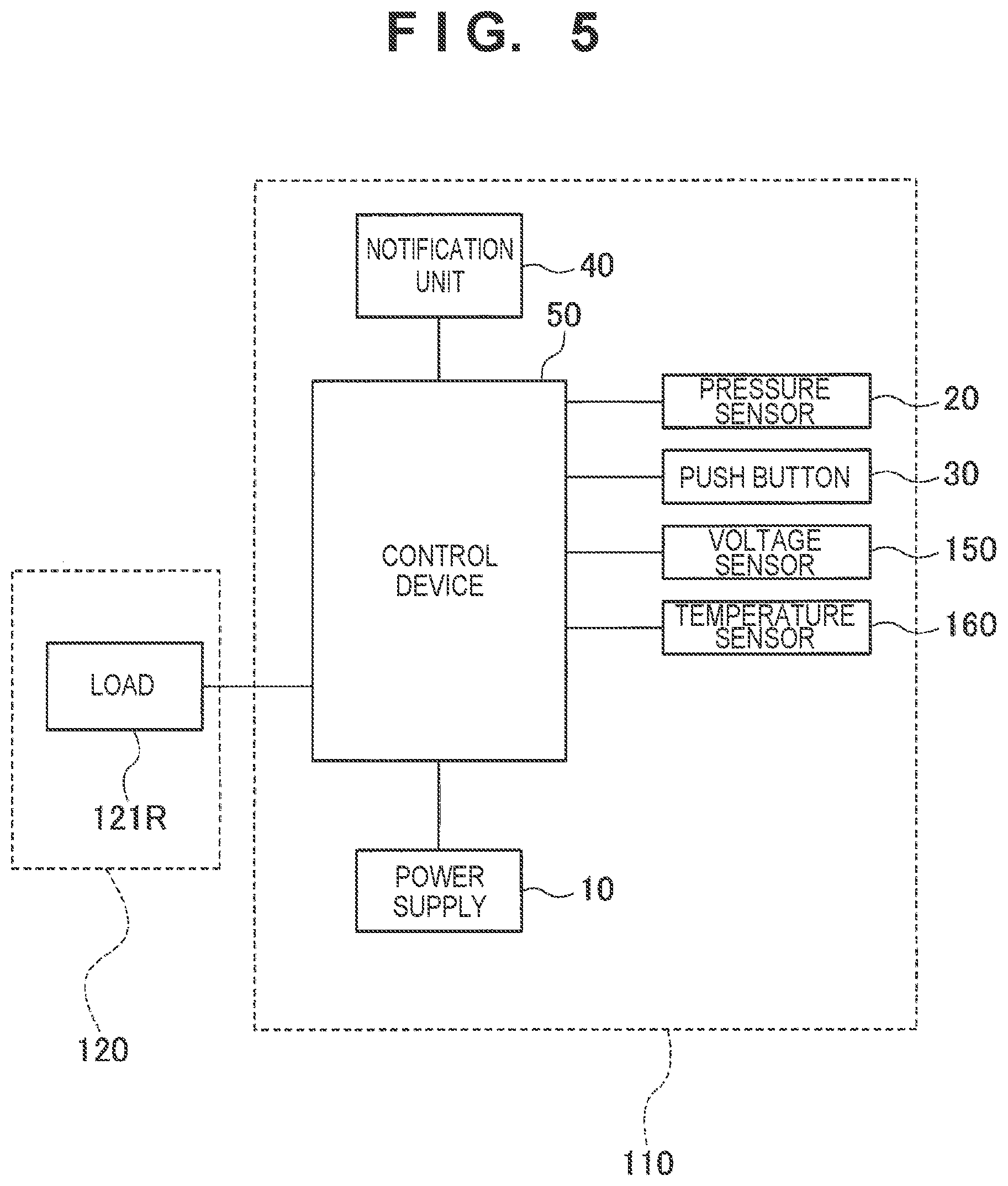 Patent US12096802 Figure 5 – Flavor generation device with temperature sensor
