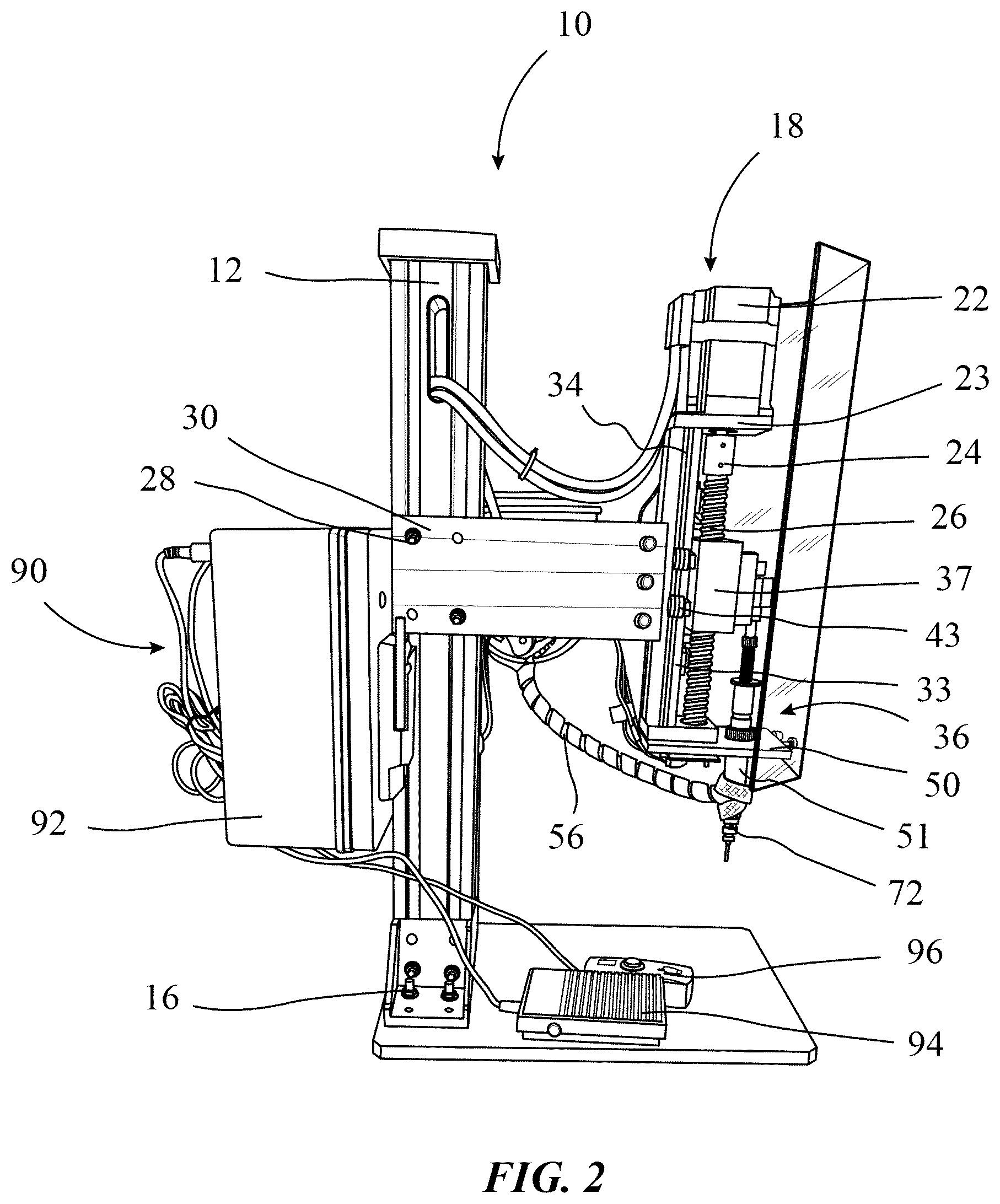 Patent US12096803 Figure 2 – E-cigarette vaporizer cartridge filling device