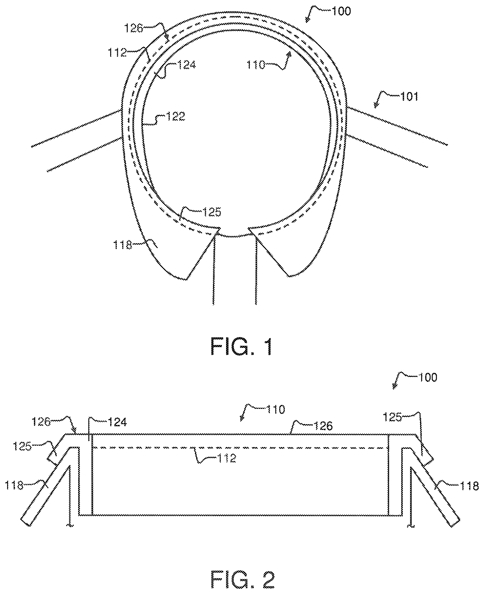 Patent US12096804 Figure 1 – Stain resistant collar protectors