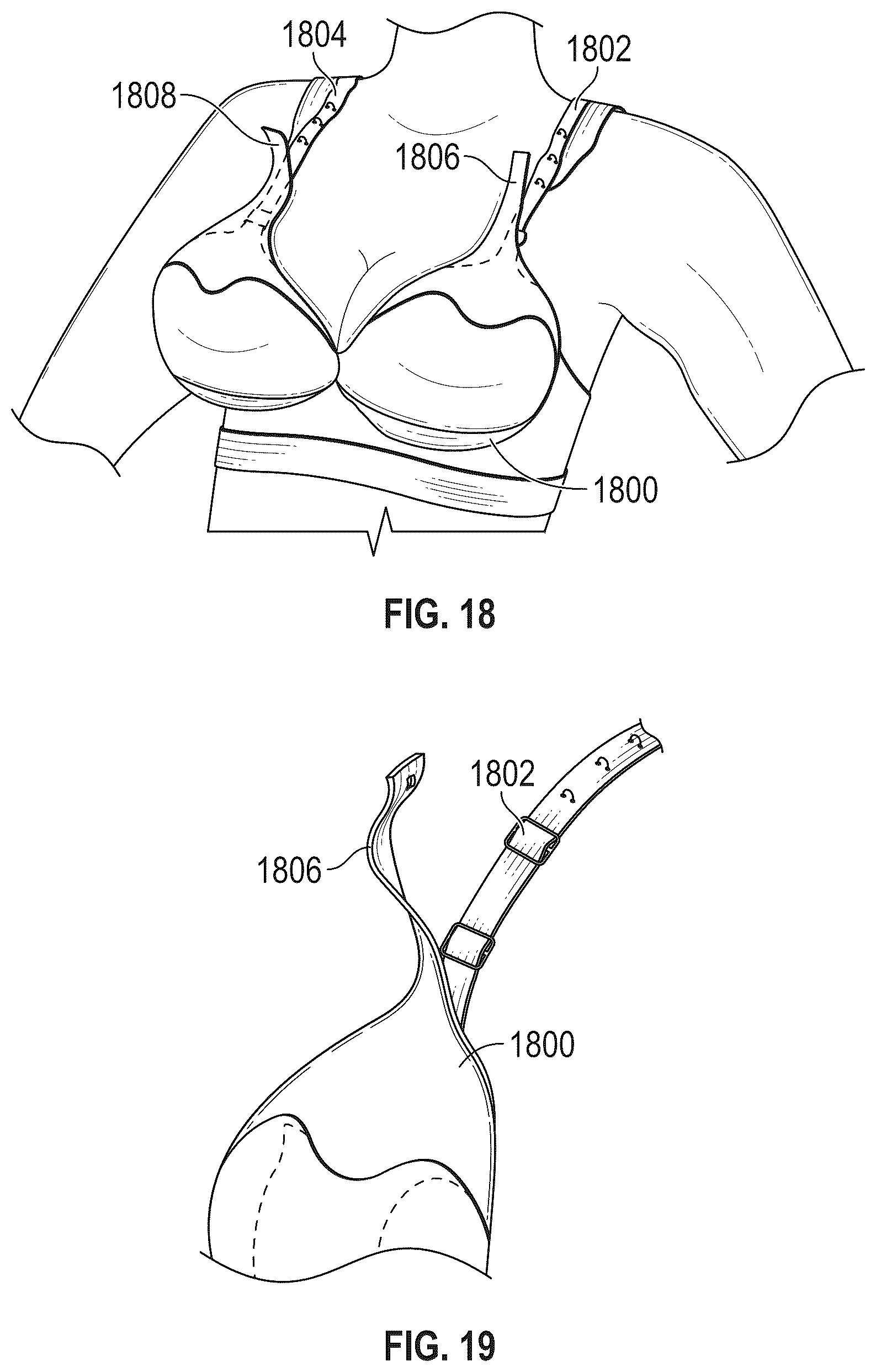 Patent US12096807 Figure 11 – Configurable support bra