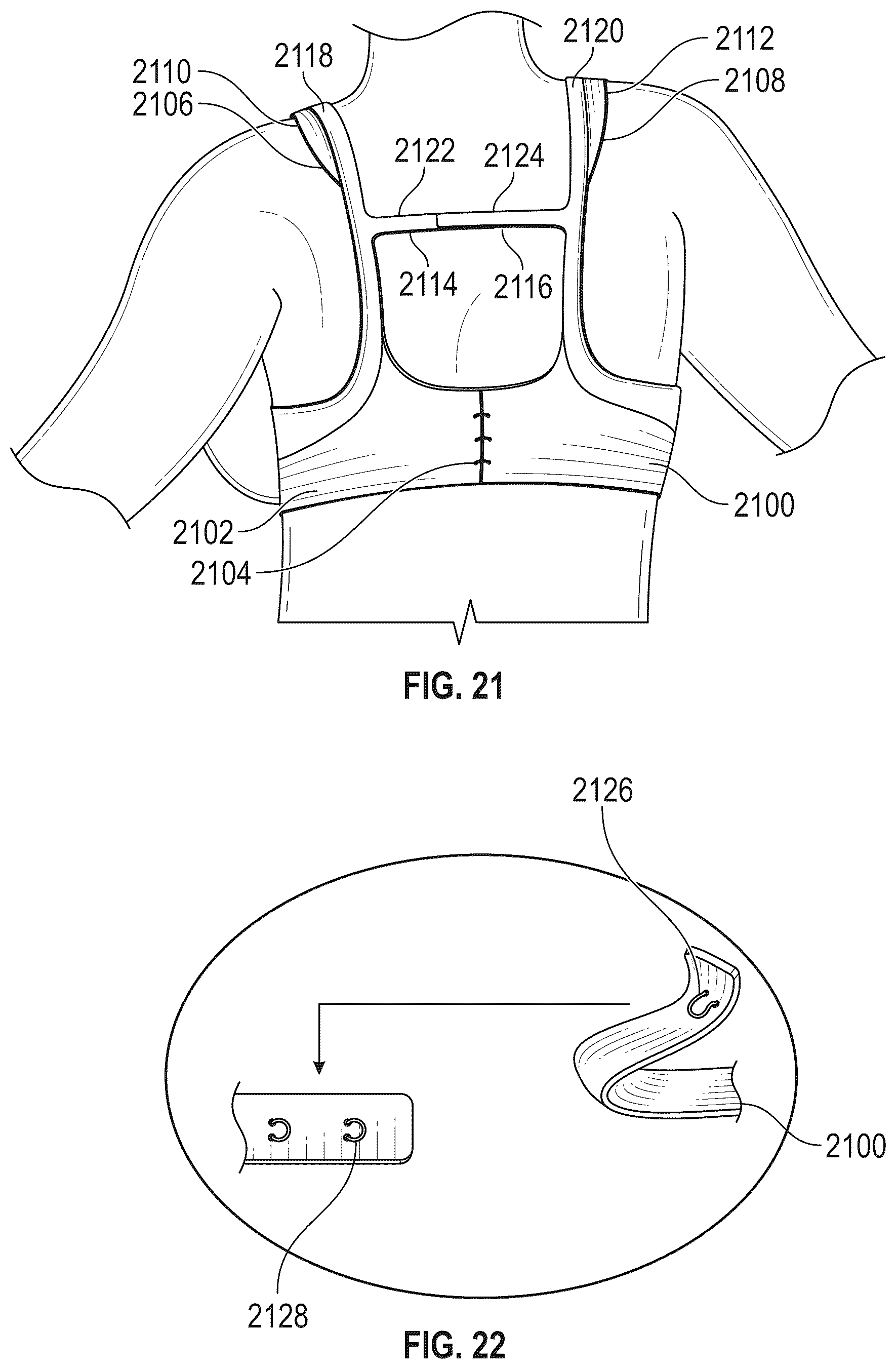 Patent US12096807 Figure 13 – Configurable support bra