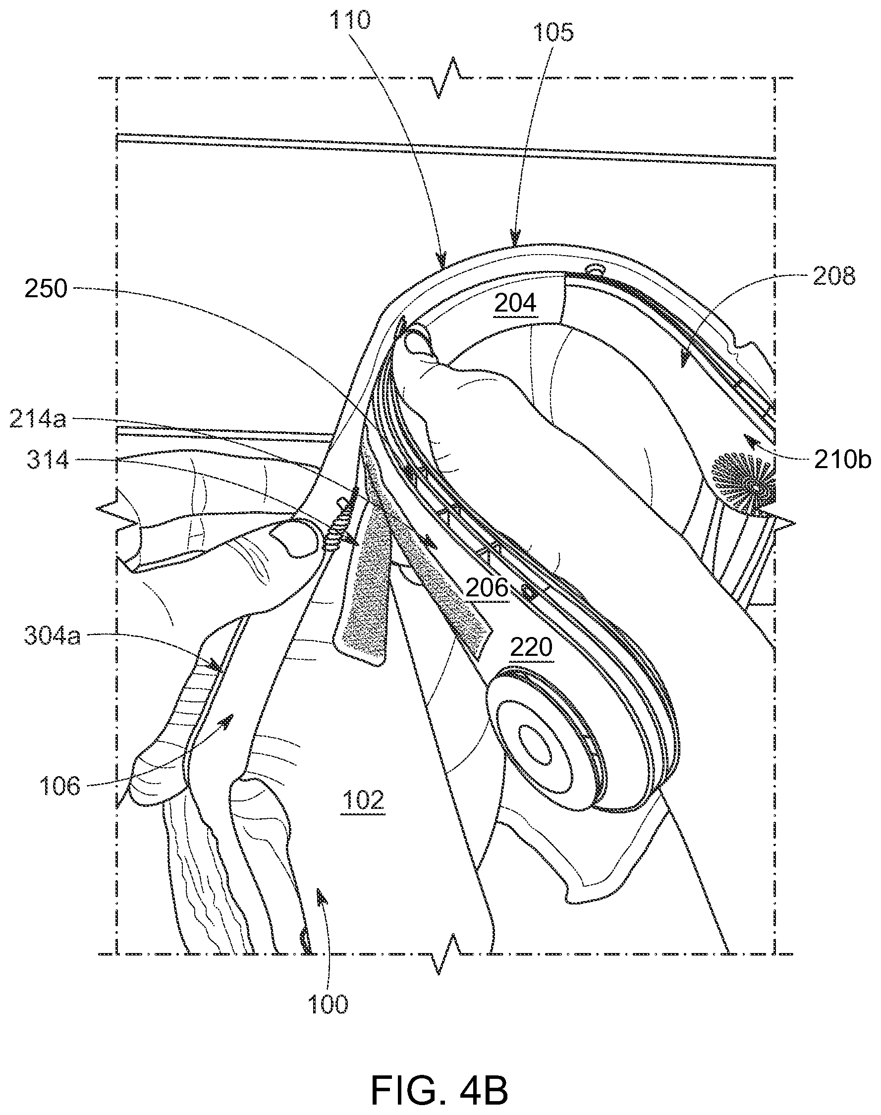 Patent US12096808 Figure 8 – Nursing cover with integrated cooling fan